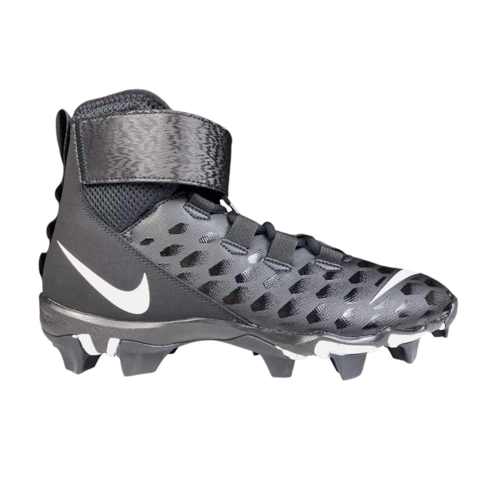 Nike Nike Force Savage Shark 2 Football Cleats AQ7722-001 Black/W Size US 11 / EU 44 - 2 Thumbnail