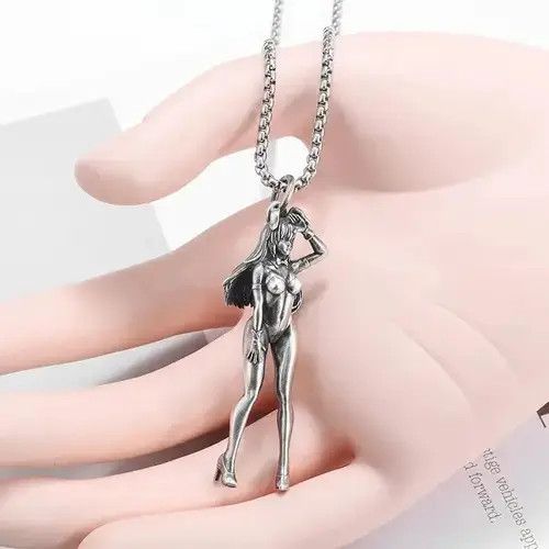 Other Sexy Bunny Girl Pendant Necklace Size ONE SIZE - 1 Thumbnail