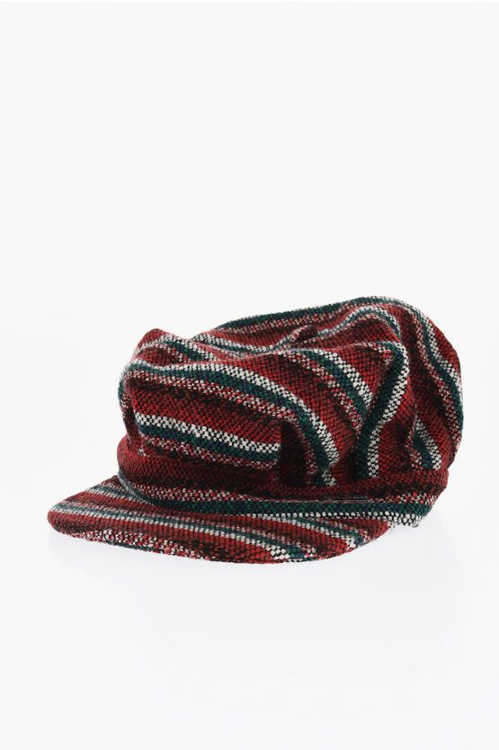 Virgin Wool Baker Boy Hat