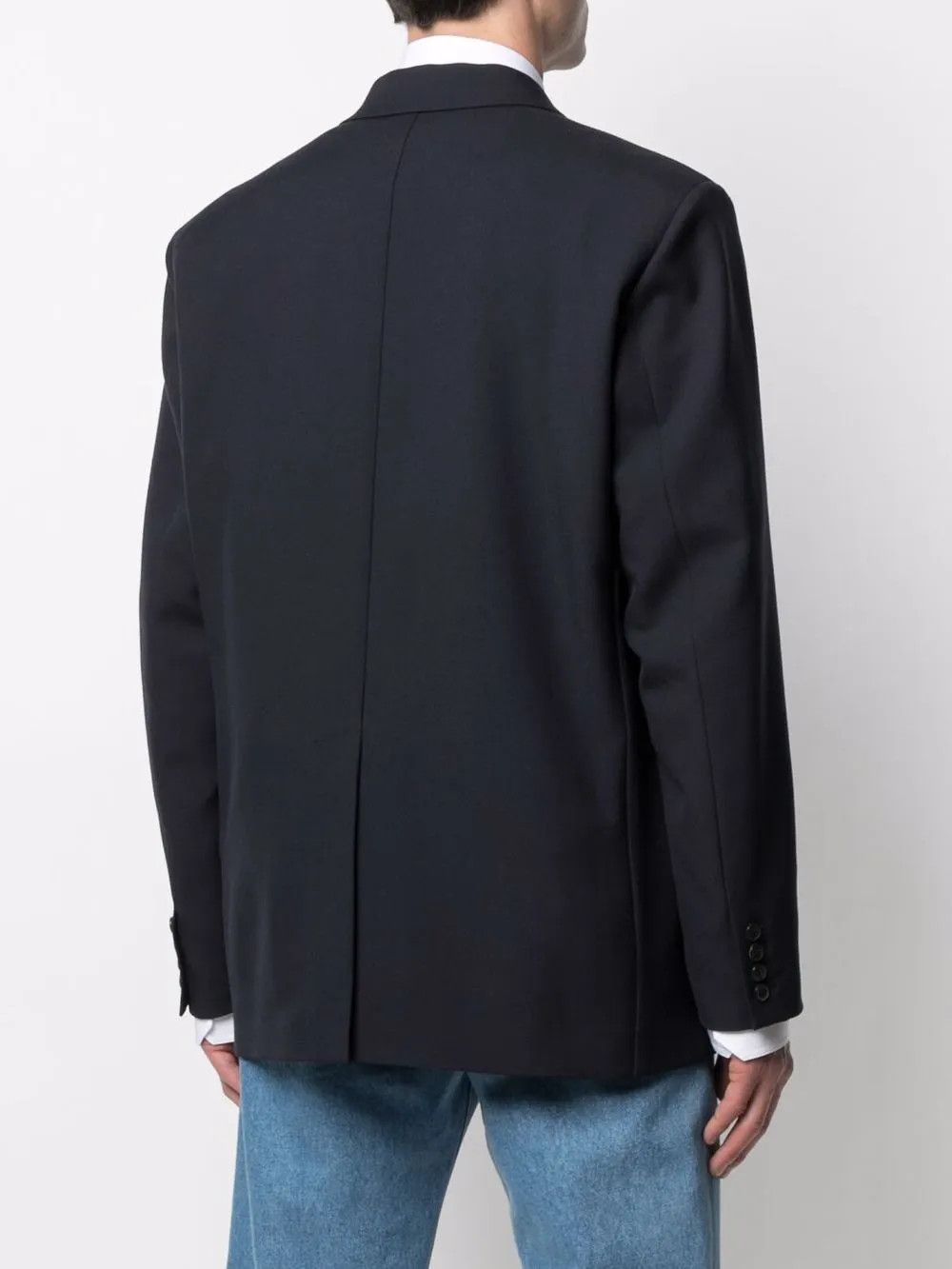 Valentino o1y0525 Blazer in Midnight Blue Size US S / EU 44-46 / 1 - 4 Thumbnail