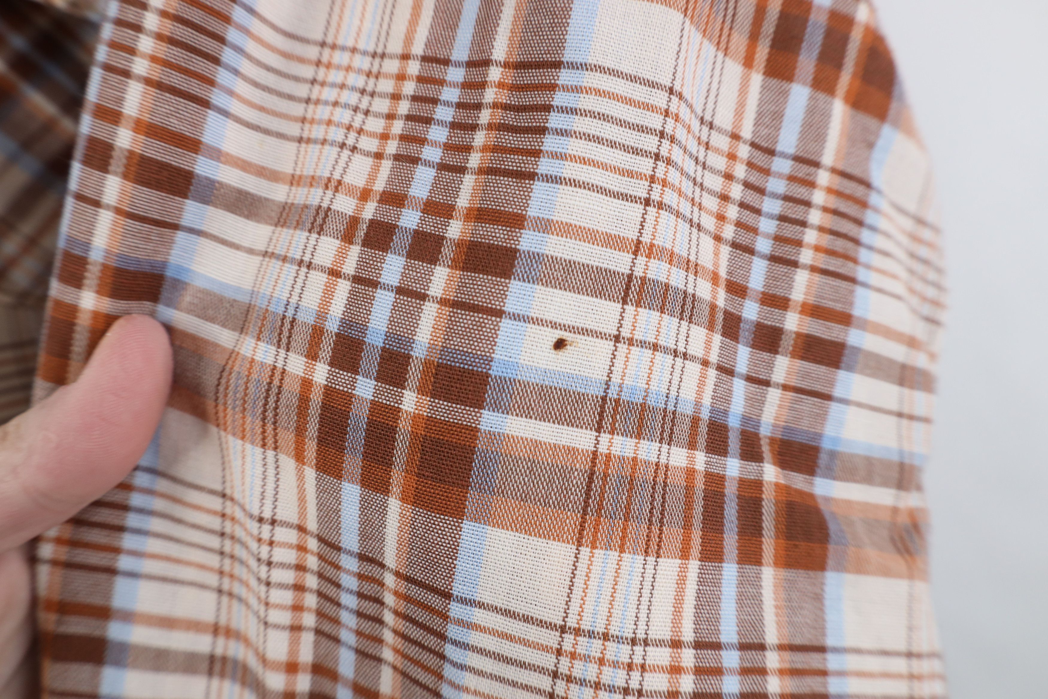 Vintage Vintage 60s 70s Big Mac Peal Snap Button Shirt Plaid USA Size US M / EU 48-50 / 2 - 4 Thumbnail