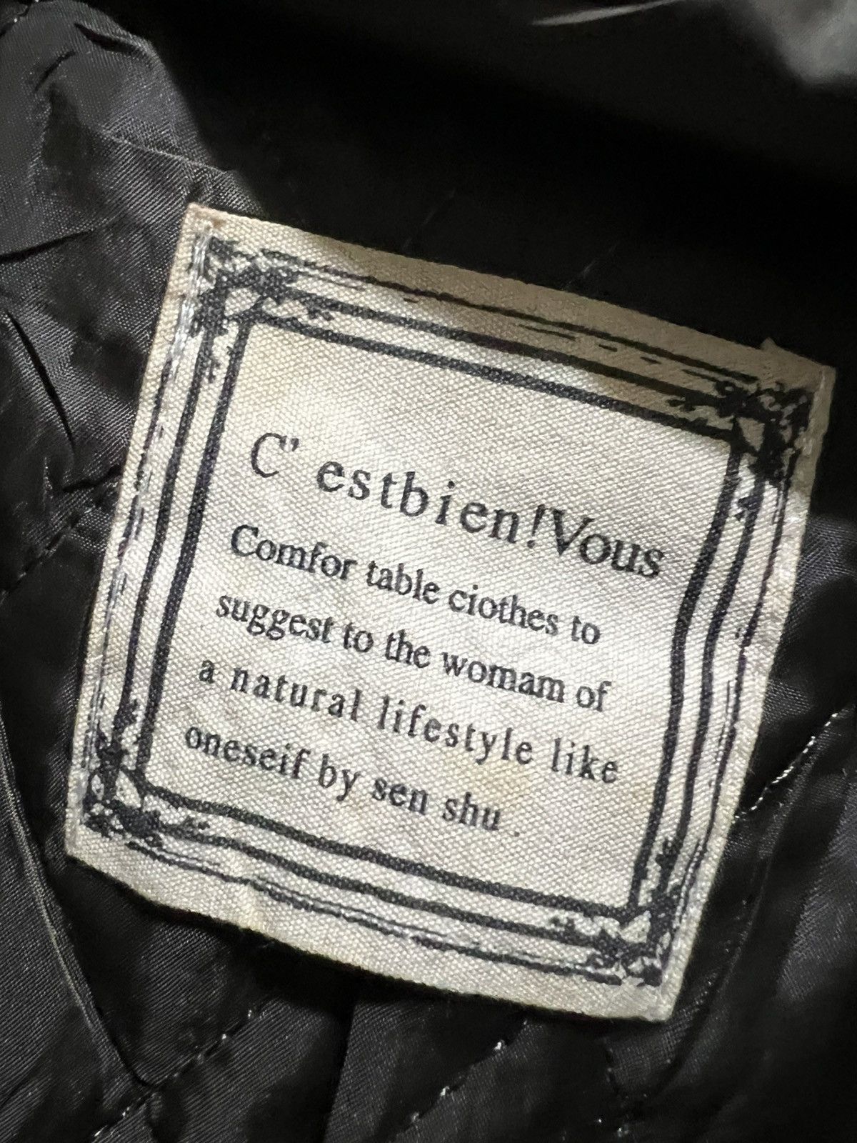 Japanese Brand C' estbien! Vous BONO Military Parka Gothic Vkei Style Size US M / EU 48-50 / 2 - 5 Thumbnail