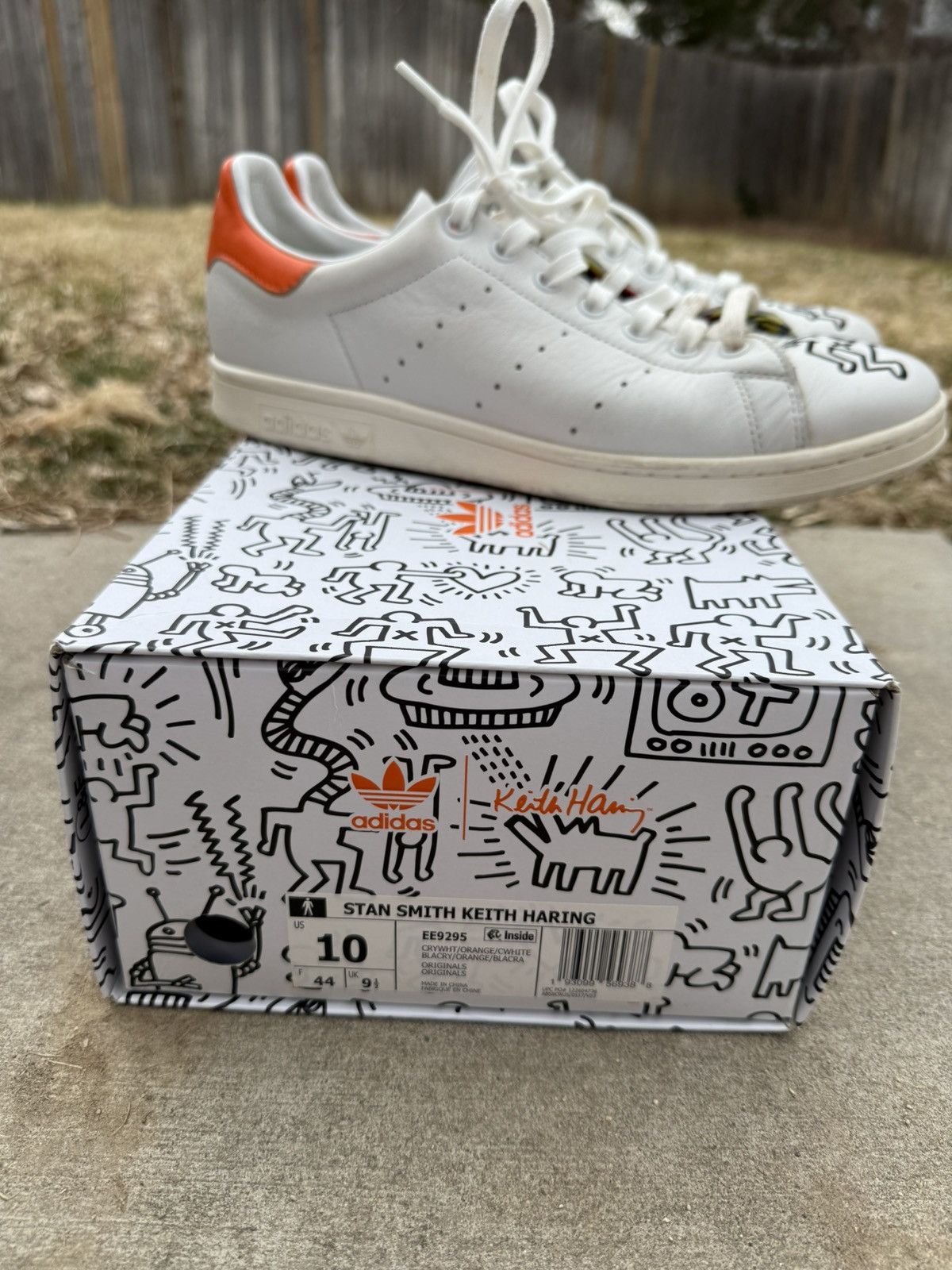 Adidas × Keith Haring ADIDAS STAN SMITH X KEITH HARING Size US 10 / EU 43 - 2 Thumbnail