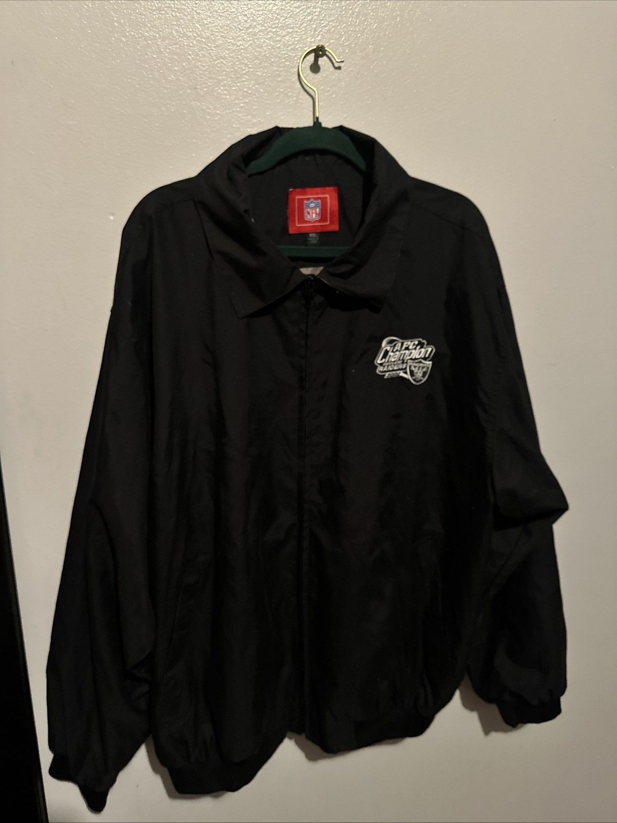 NFL Oakland Raiders Vintage Jacket 2002 Conference Champions XXL Size US XXL / EU 58 / 5 - 1 Thumbnail