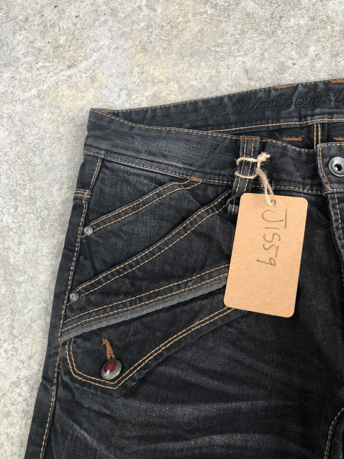 Who Decides War Nicole Club Flared Jeans Distressed Jeans Size US 31 - 12 Thumbnail
