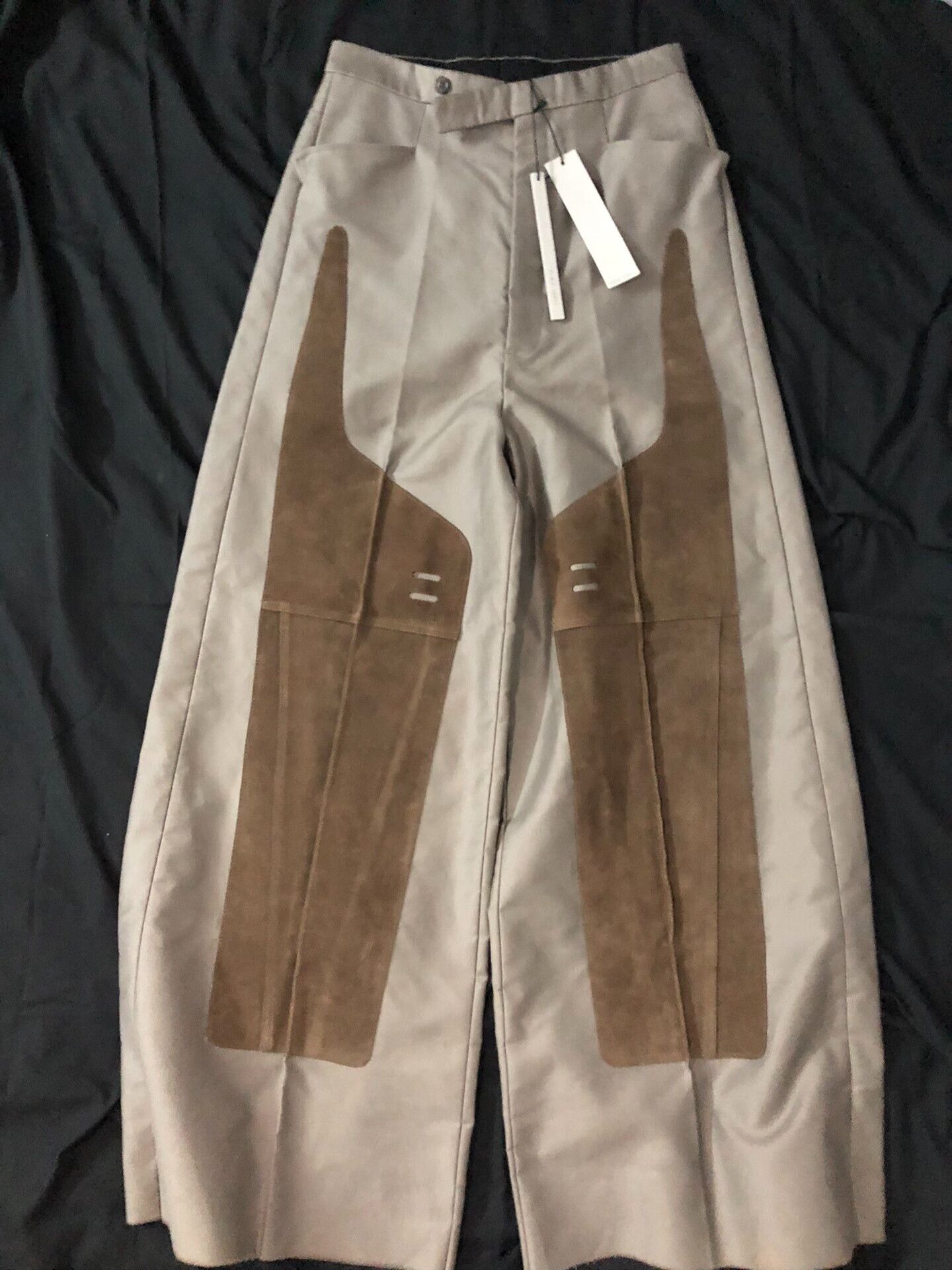 Rick Owens rick owens 19 larry elephant wide pants Size US 34 / EU 50 - 1 Thumbnail
