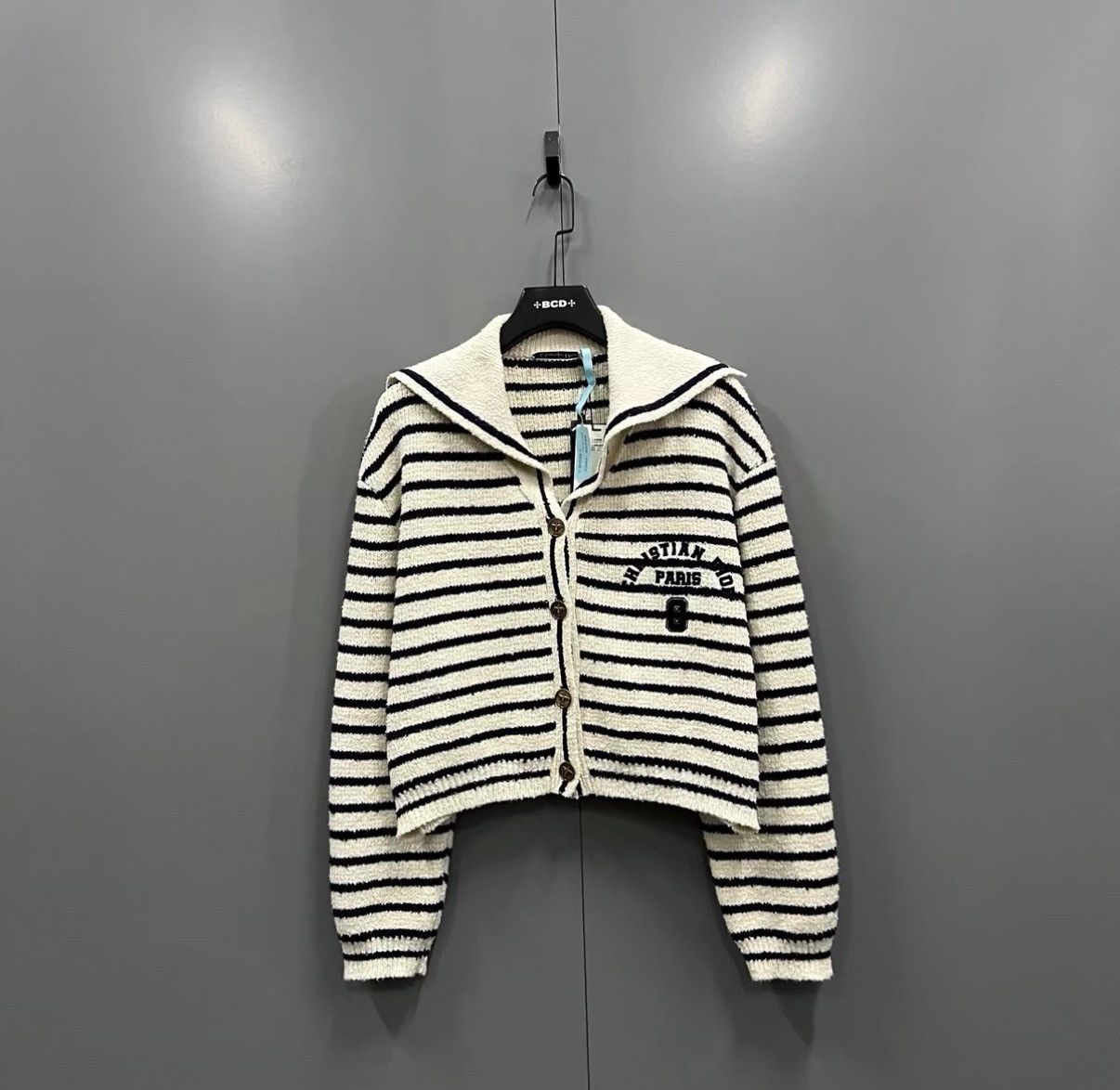 Dior Dior 2025 Fall & Winter Striped Knit Cardigan J41 Size M / US 6-8 / IT 42-44 - 1 Thumbnail