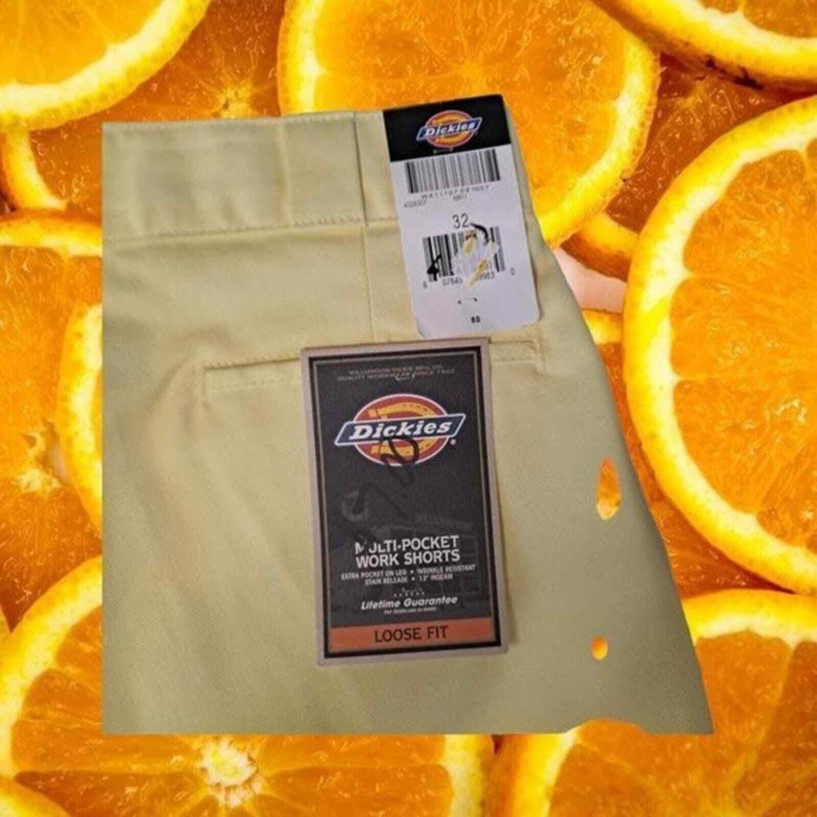 Dickies Brand New Yellow Dickies Multi Pocket Shorts Size 32 Size US 32 / EU 48 - 5 Thumbnail