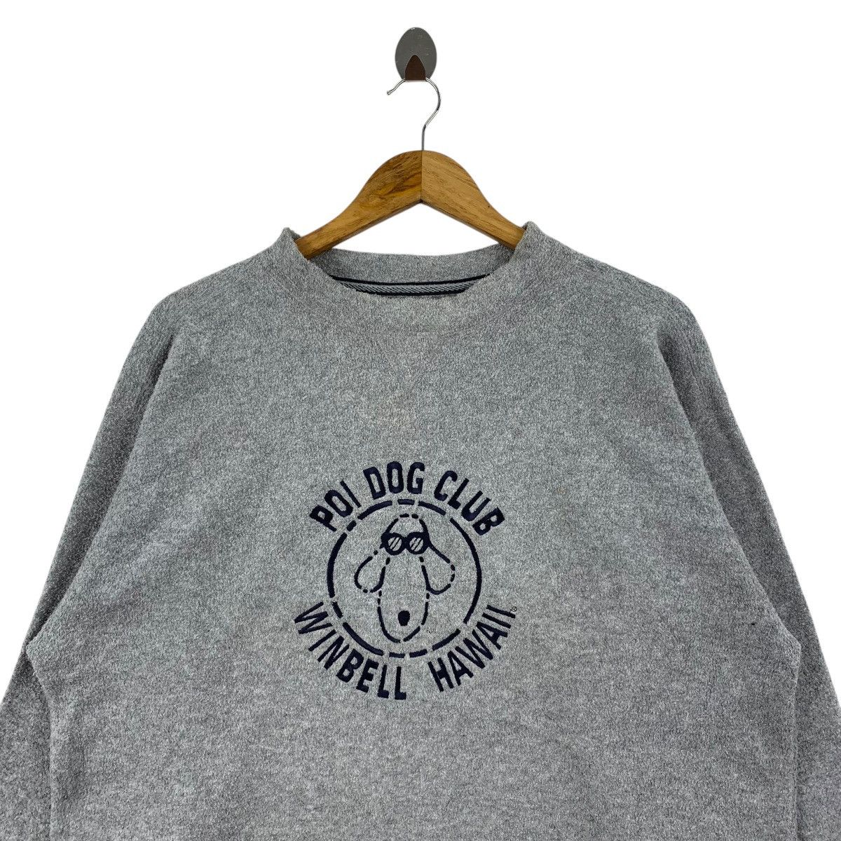Vintage Vintage POI DOG CLUB Winbell Hawaii Big Logo Fleece Jumper Size US S / EU 44-46 / 1 - 3 Thumbnail