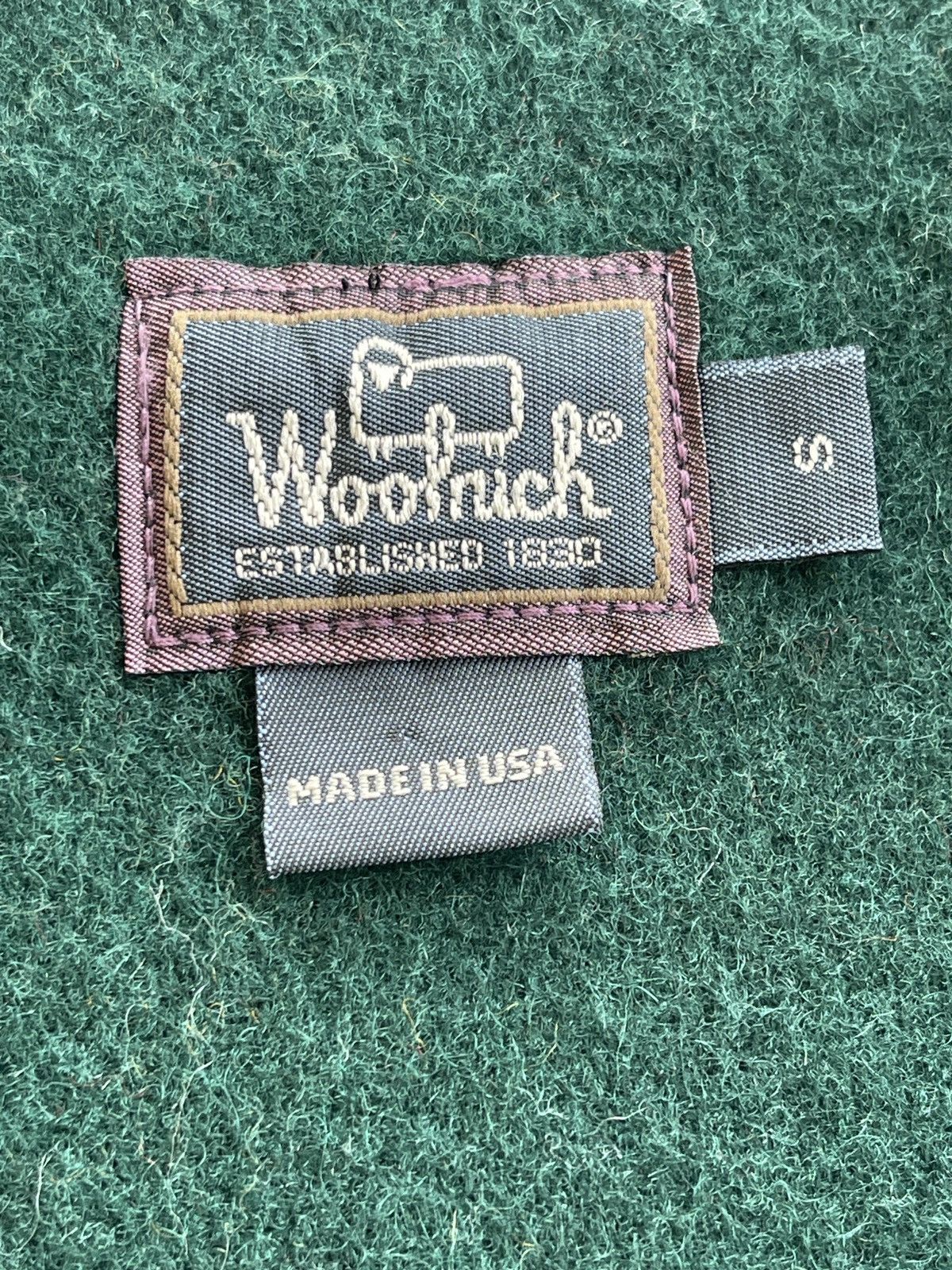 Woolrich Woolen Mills 90s Woolrich Plaid Wool Blend Gilet Vest Size US S / EU 44-46 / 1 - 5 Thumbnail