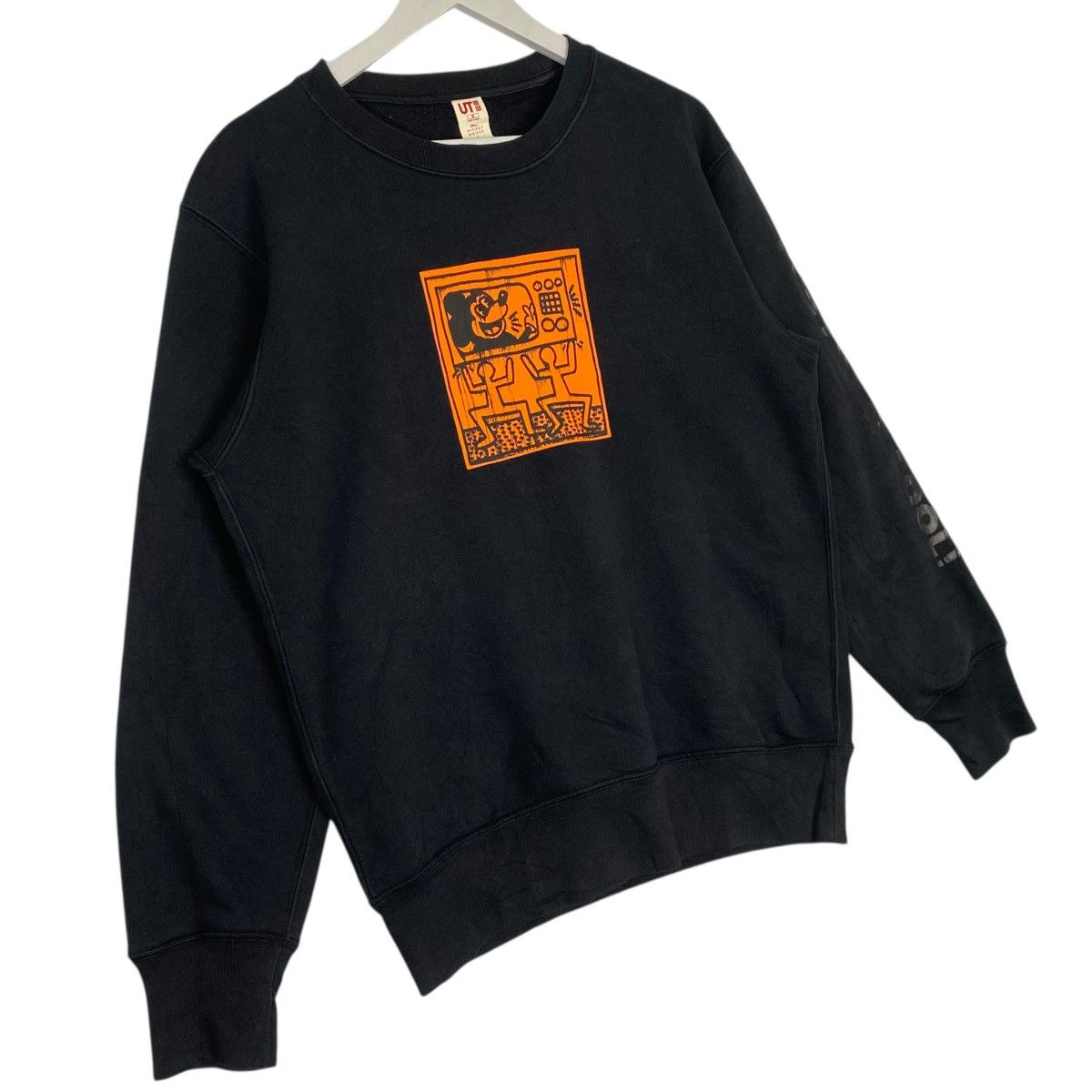 Other Vintage Mickey Keith Haring Sweatshirt Crewneck Black Size US M / EU 48-50 / 2 - 3 Thumbnail