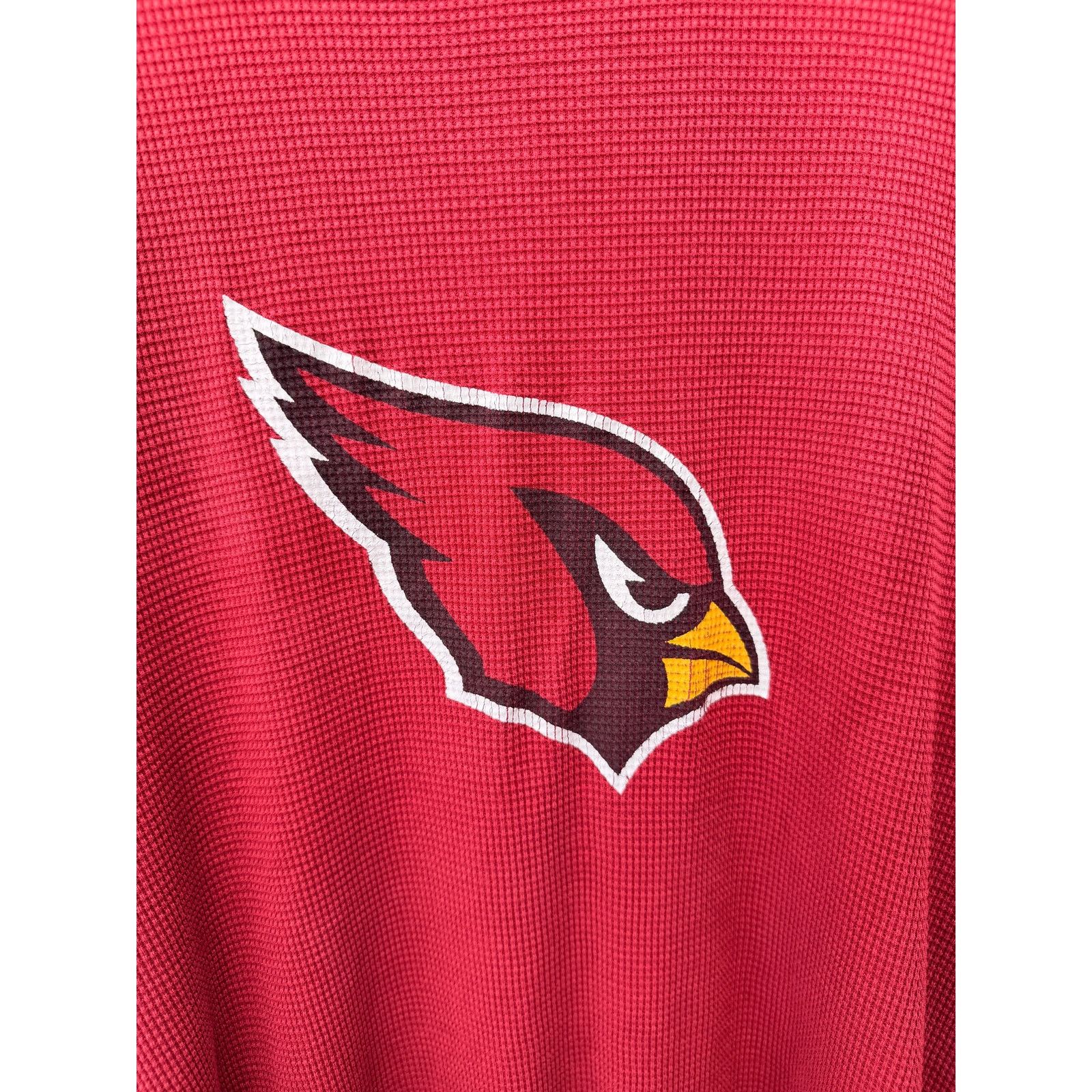 NFL Vintage 2000s y2k cardinals red thermal Size US L / EU 52-54 / 3 - 4 Thumbnail