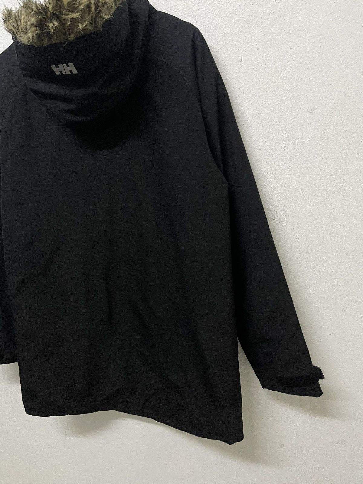 Helly Hansen 2000s HELLY HANSEN REINE PARKA FUR HOODIE Size US S / EU 44-46 / 1 - 11 Thumbnail