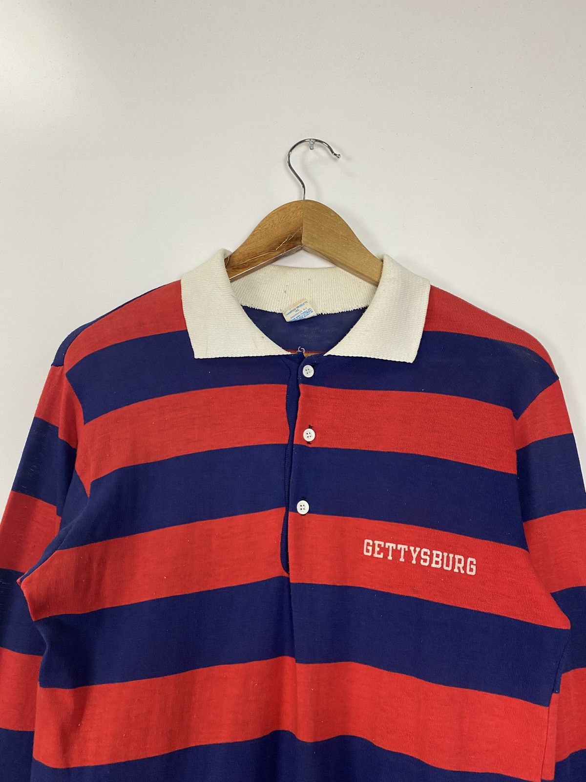 Champion × Vintage Vintage 80’s Champion Made USA polo Size US M / EU 48-50 / 2 - 6 Thumbnail