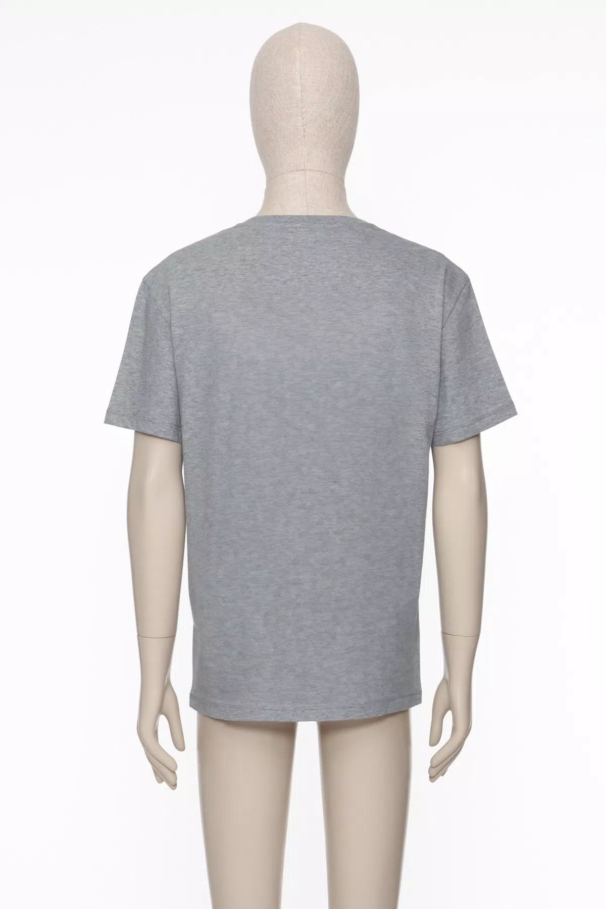 Valentino oc11z0625 Print Cotton T-Shirt in Grey Size US L / EU 52-54 / 3 - 3 Thumbnail