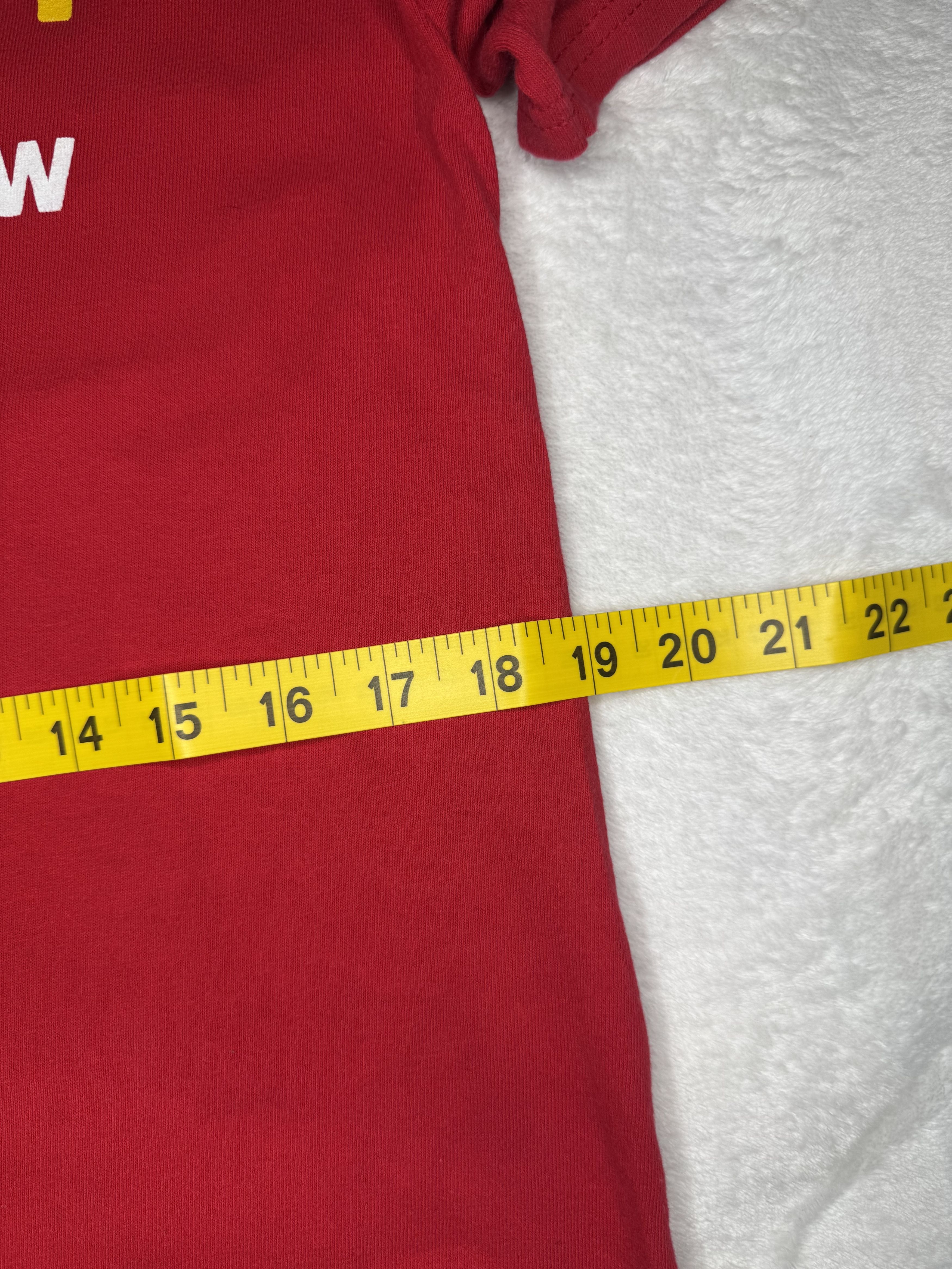 Travis Scott Size Medium- Travis Scott x Mcdonalds Crew T-shirt Size US M / EU 48-50 / 2 - 5 Thumbnail