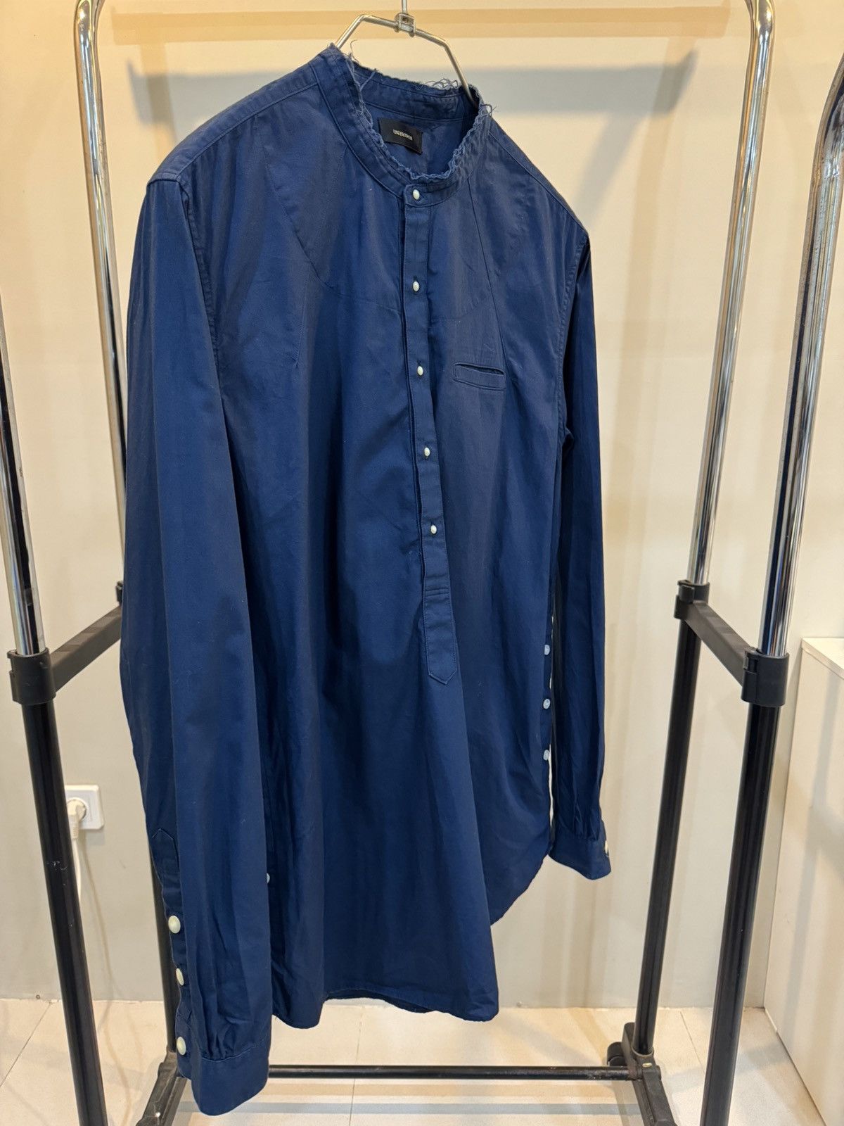 Undercover Undercover SS15 Collarless Shirt Size US L / EU 52-54 / 3 - 1 Thumbnail