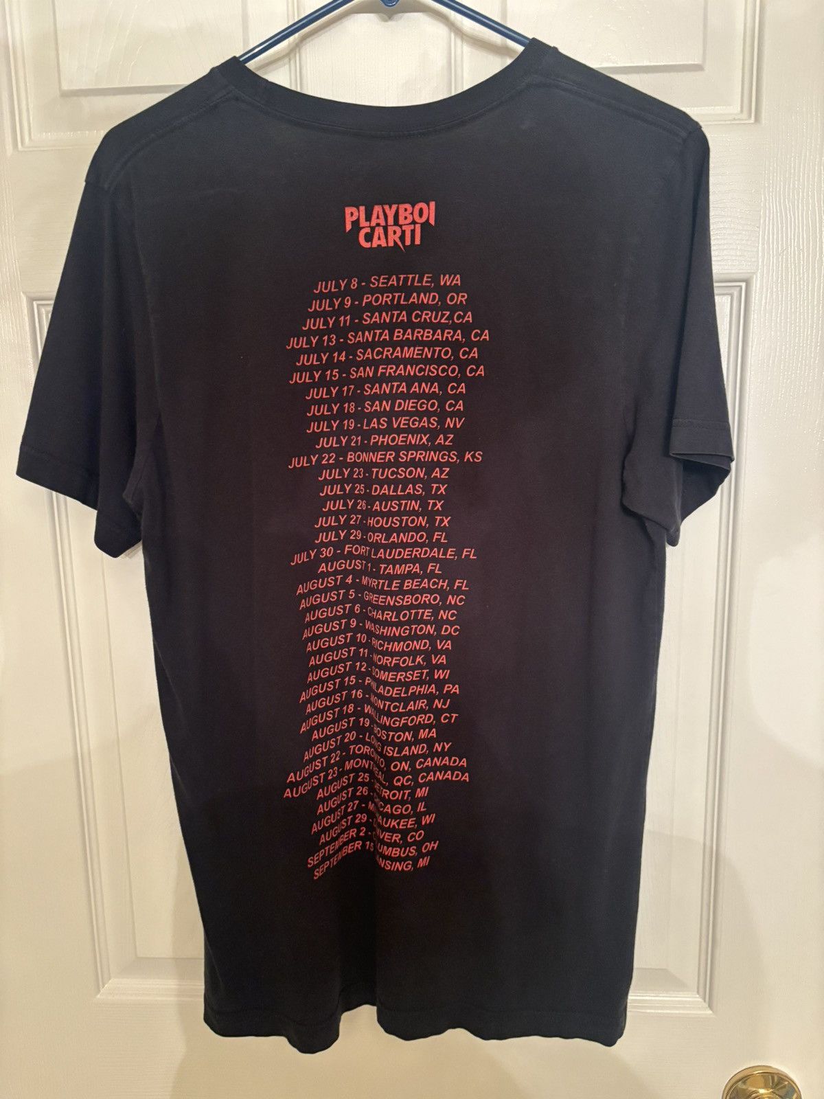 Playboi Carti ‘Playboi Carti’ Self Titled Tour Merch Size US L / EU 52-54 / 3 - 2 Thumbnail