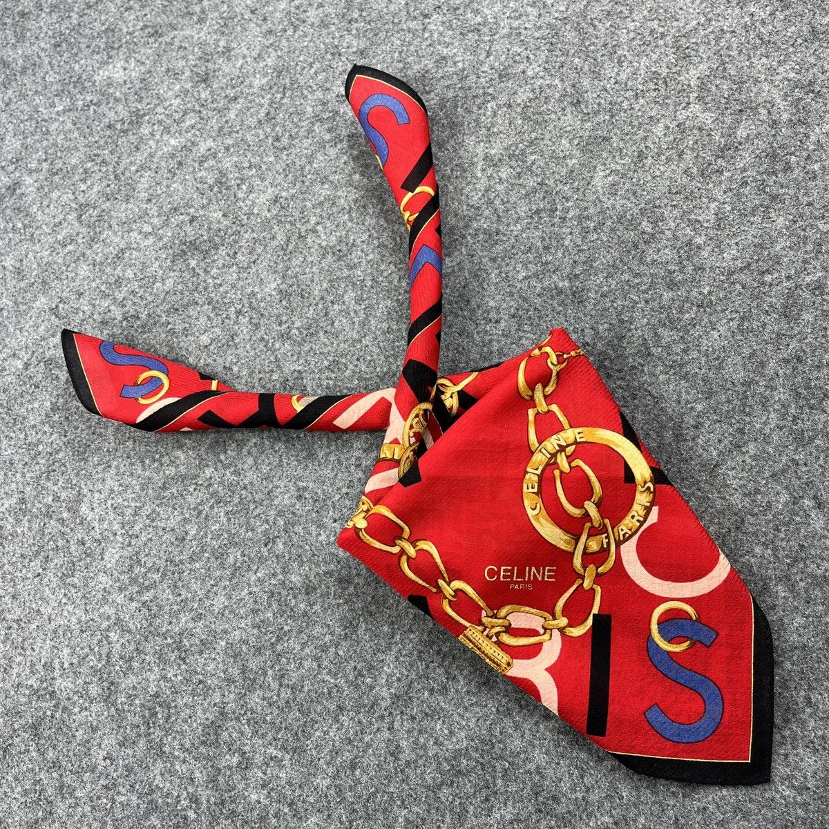 Celine Celine Handkerchief / Bandana / Neckerchief B1824 Size ONE SIZE - 9 Thumbnail