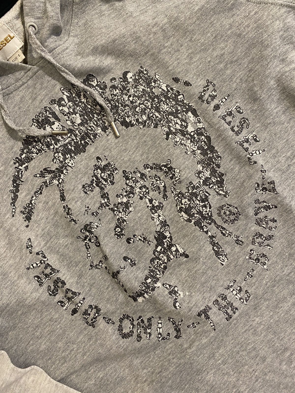 Diesel Diesel Hoodie Logo Japan Y2K Style Size US L / EU 52-54 / 3 - 5 Thumbnail