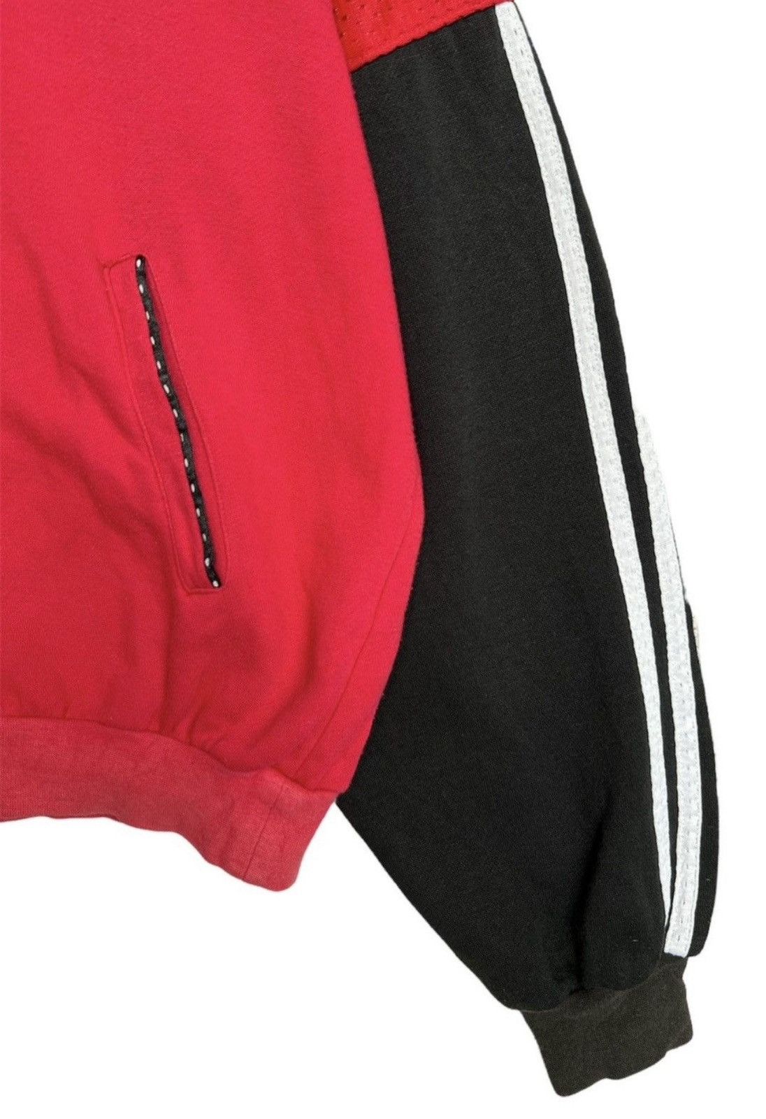 Adidas × Vintage Vintage 90s Adidas Centre Logo Baggy Boxy Sweatshirt Size US L / EU 52-54 / 3 - 6 Thumbnail
