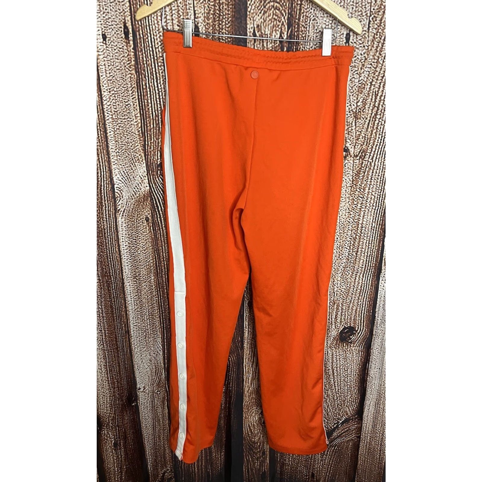 Hunter Hunter Target Pants Women Adult Medium Orange Drawstring Track Pants Athletic Activewear M Orange Women Mens? Size 32" / US 10 / IT 46 - 2 Thumbnail