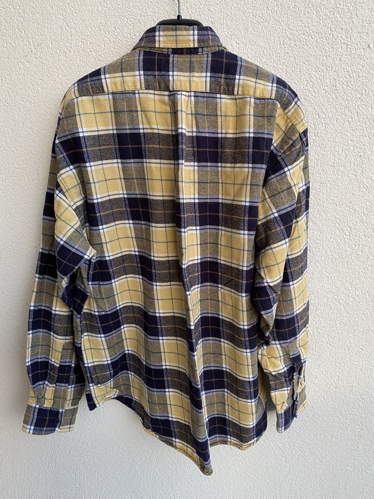 Yves Saint Laurent Flannel YSL Shirt Cotton Soft Size US L / EU 52-54 / 3 - 13 Thumbnail