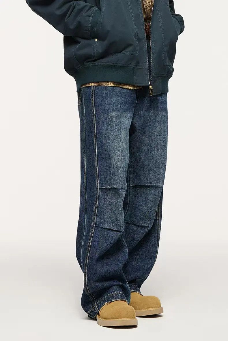 Designer × Japanese Brand Streetwear Hip Hop Loose Casual Jeans Size US 33 - 2 Thumbnail