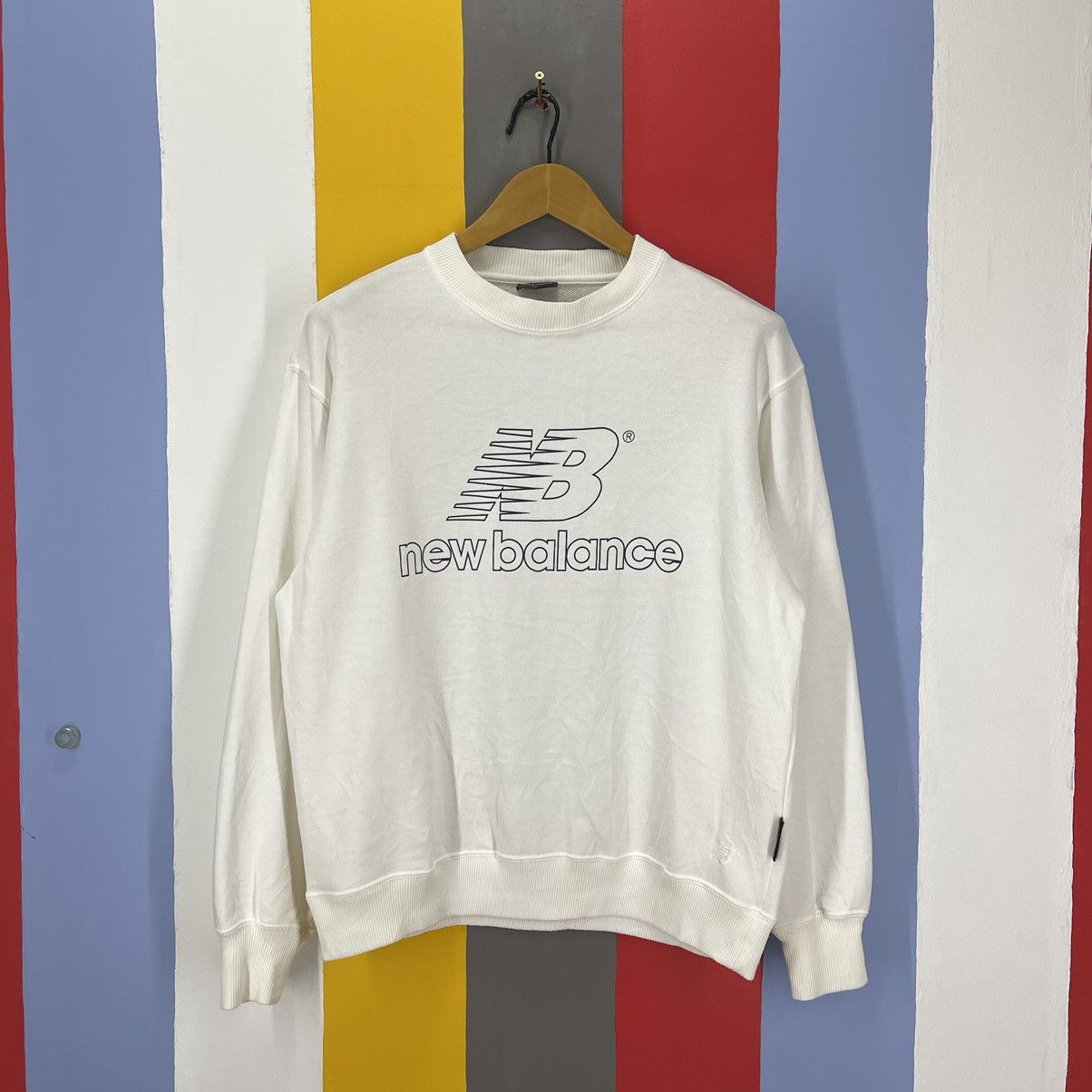 New Balance NEW BALANCE Crew Neck Sweatshirt #1407/AW Size US M / EU 48-50 / 2 - 1 Thumbnail
