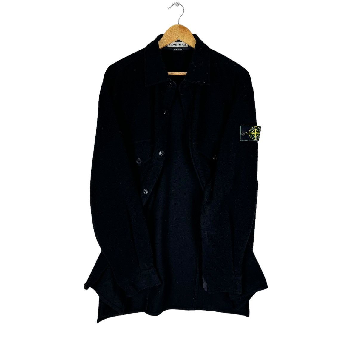 Stone Island 🔥STONE ISLAND AW1997 BUTTON SHIRT Size US L / EU 52-54 / 3 - 8 Thumbnail