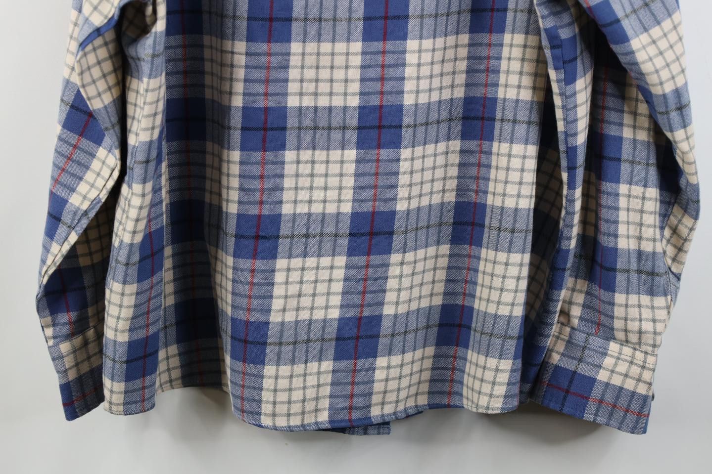 Vintage Vintage 70s 80s Streetwear Knit Board Collared Button Shirt Size US XL / EU 56 / 4 - 15 Thumbnail
