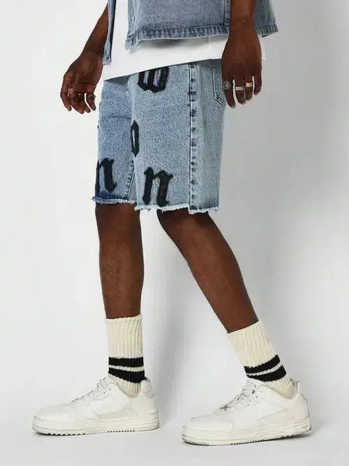 Other Akahori x Ruuko Denim Jeans DRIP Shorts Jorts Size US 32 / EU 48 - 7 Thumbnail