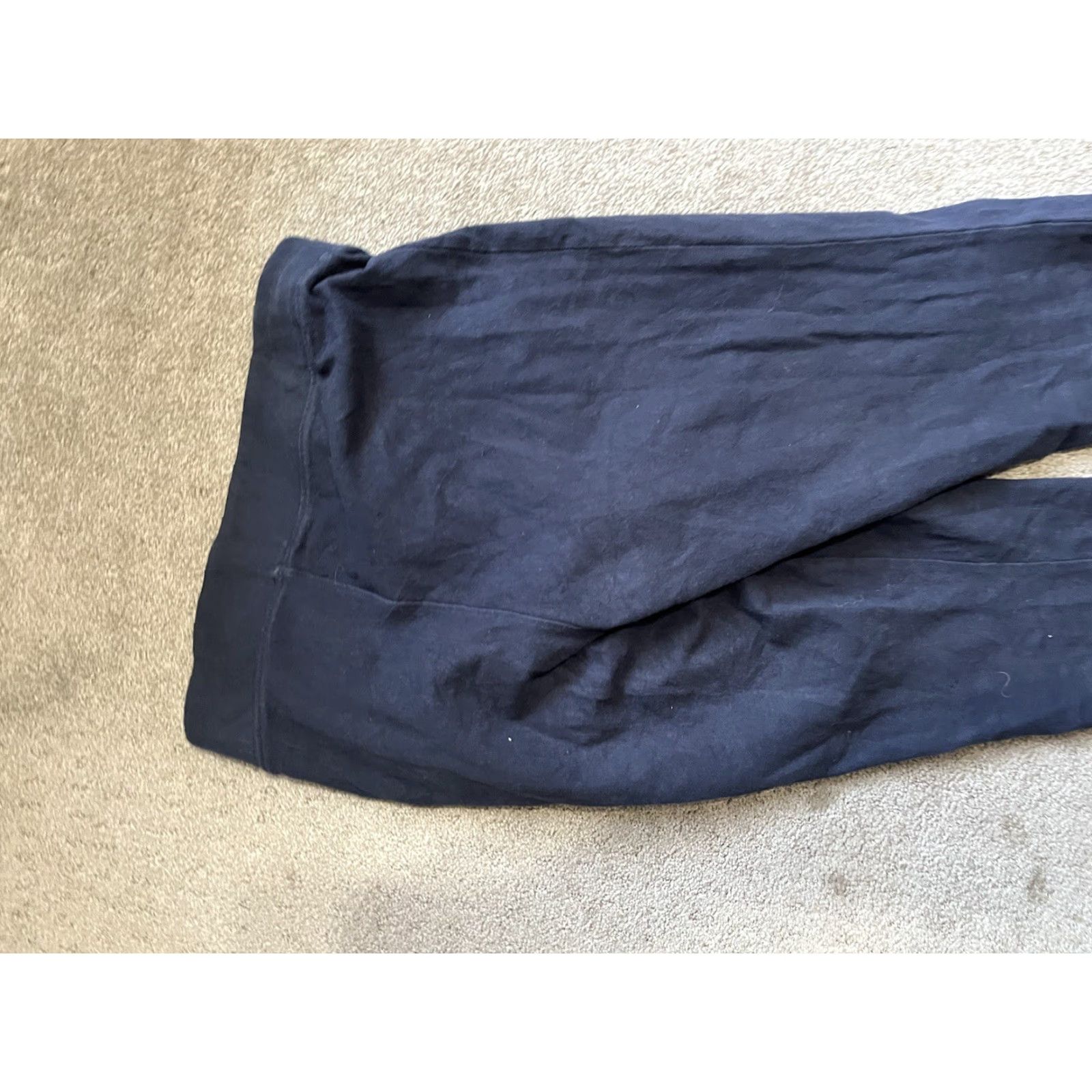 Old Navy Old Navy Women Leggings Mid Rise Fleece Navy Blue M Size 32" / US 10 / IT 46 - 4 Thumbnail
