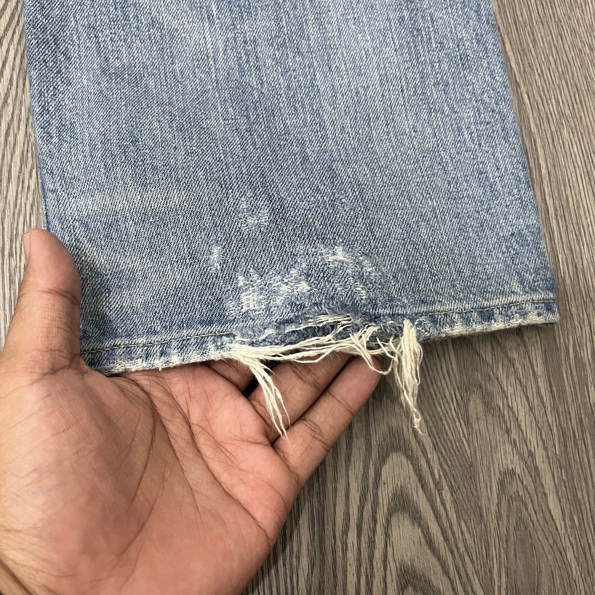 Polo Ralph Lauren Polo Ralph Lauren Distressed Denim Blue Sky ifsix Lgb Style Size US 36 / EU 52 - 15 Thumbnail