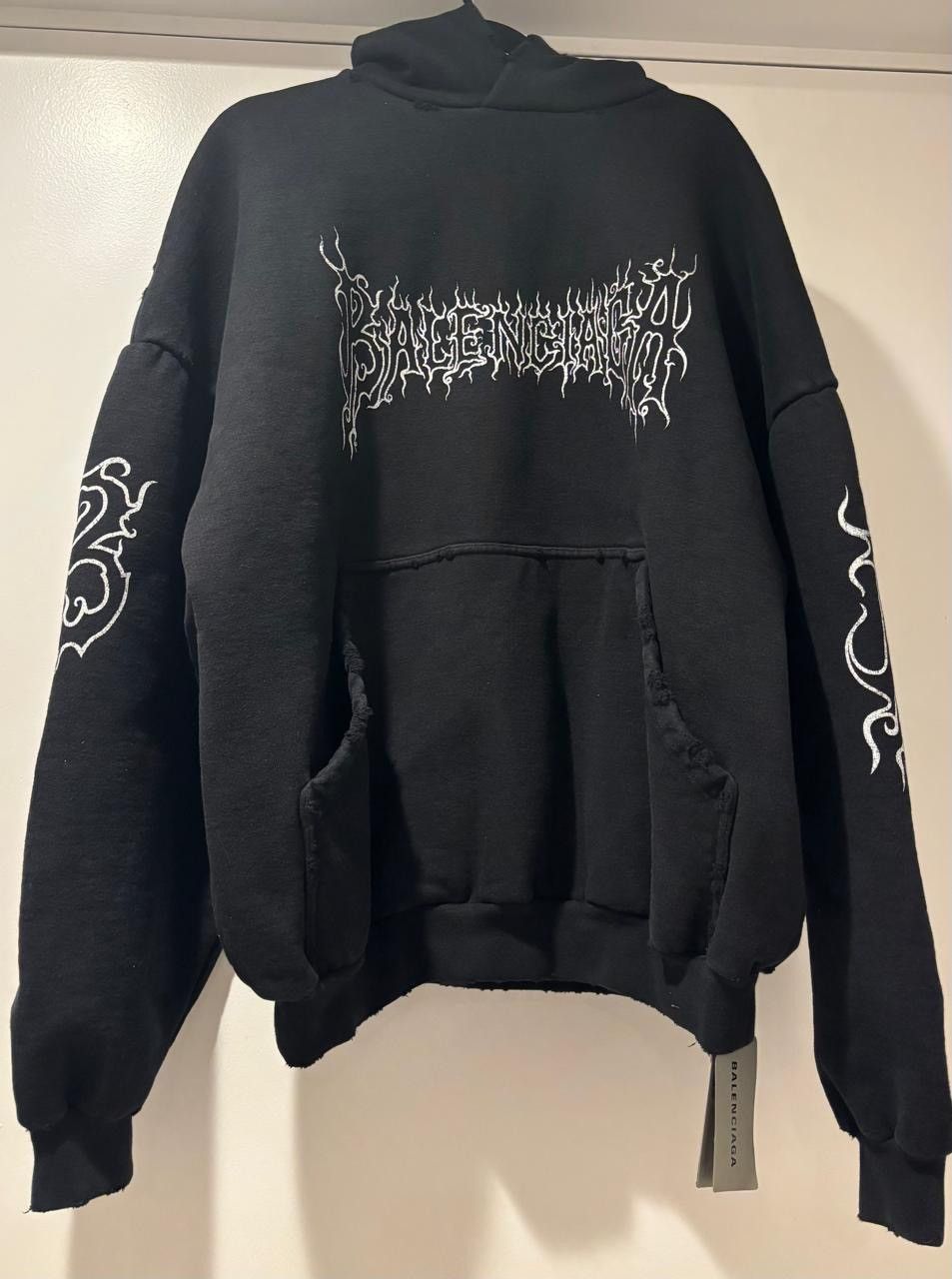 Balenciaga Balenciaga Darkwave Round Hoodie Oversized Size US M / EU 48-50 / 2 - 5 Thumbnail