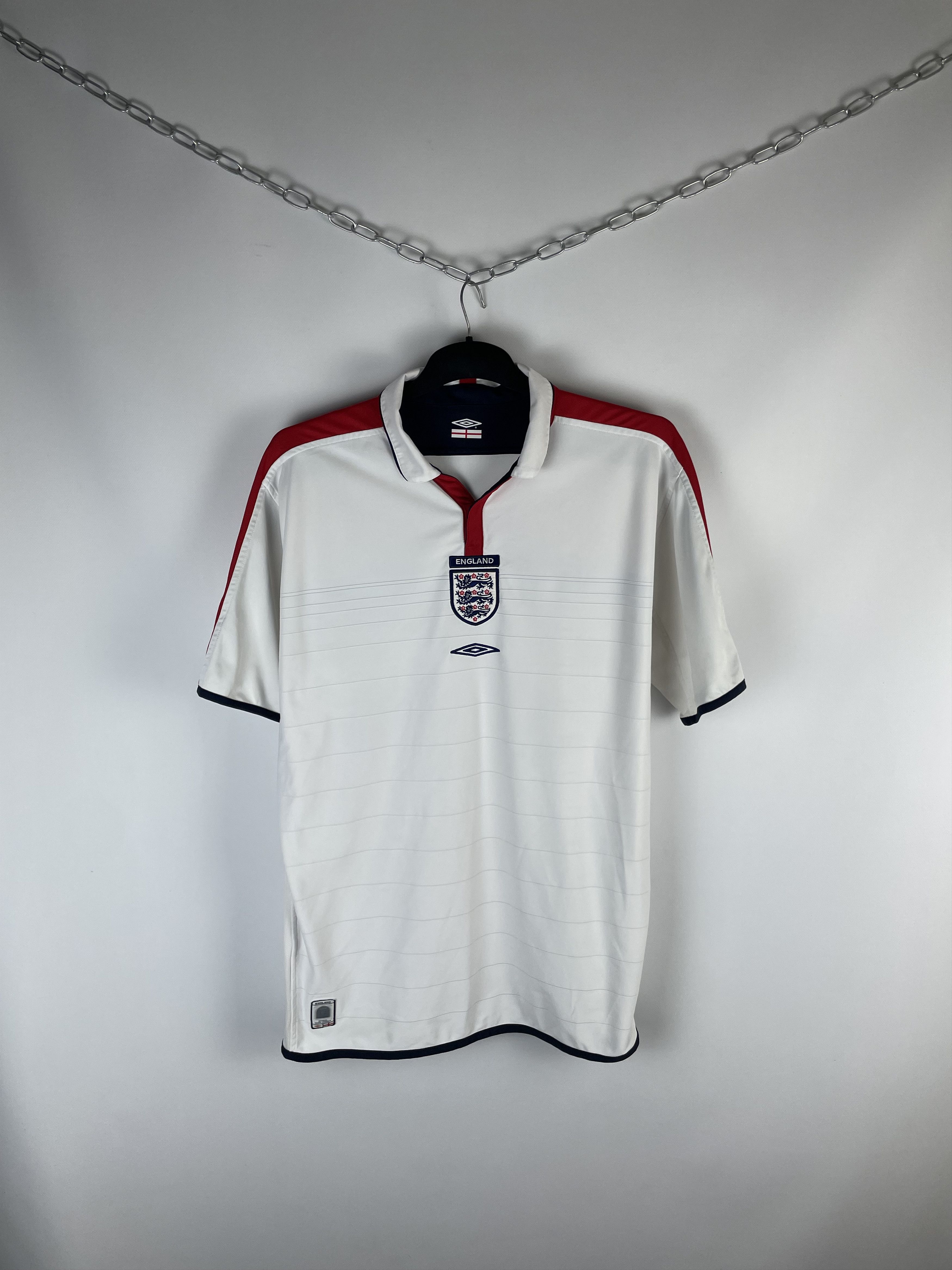 Umbro Vintage Umbro England Jersey Size US L / EU 52-54 / 3 - 1 Thumbnail