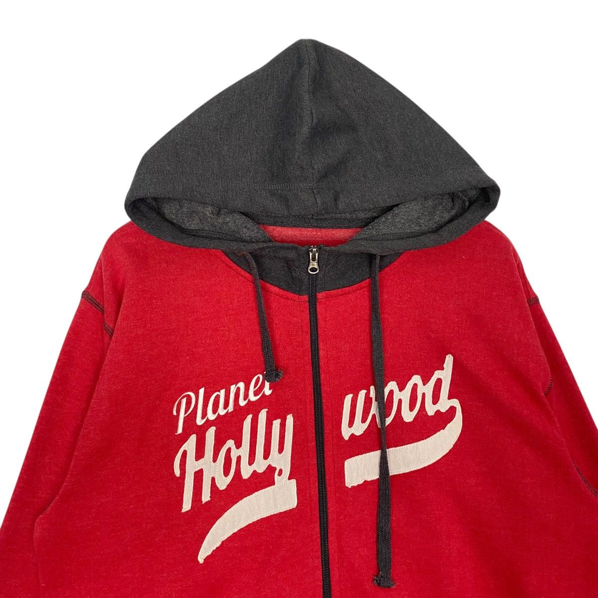Vintage Vintage Planet Hollywood Fullzip Sweater Red Size M Size US M / EU 48-50 / 2 - 4 Thumbnail