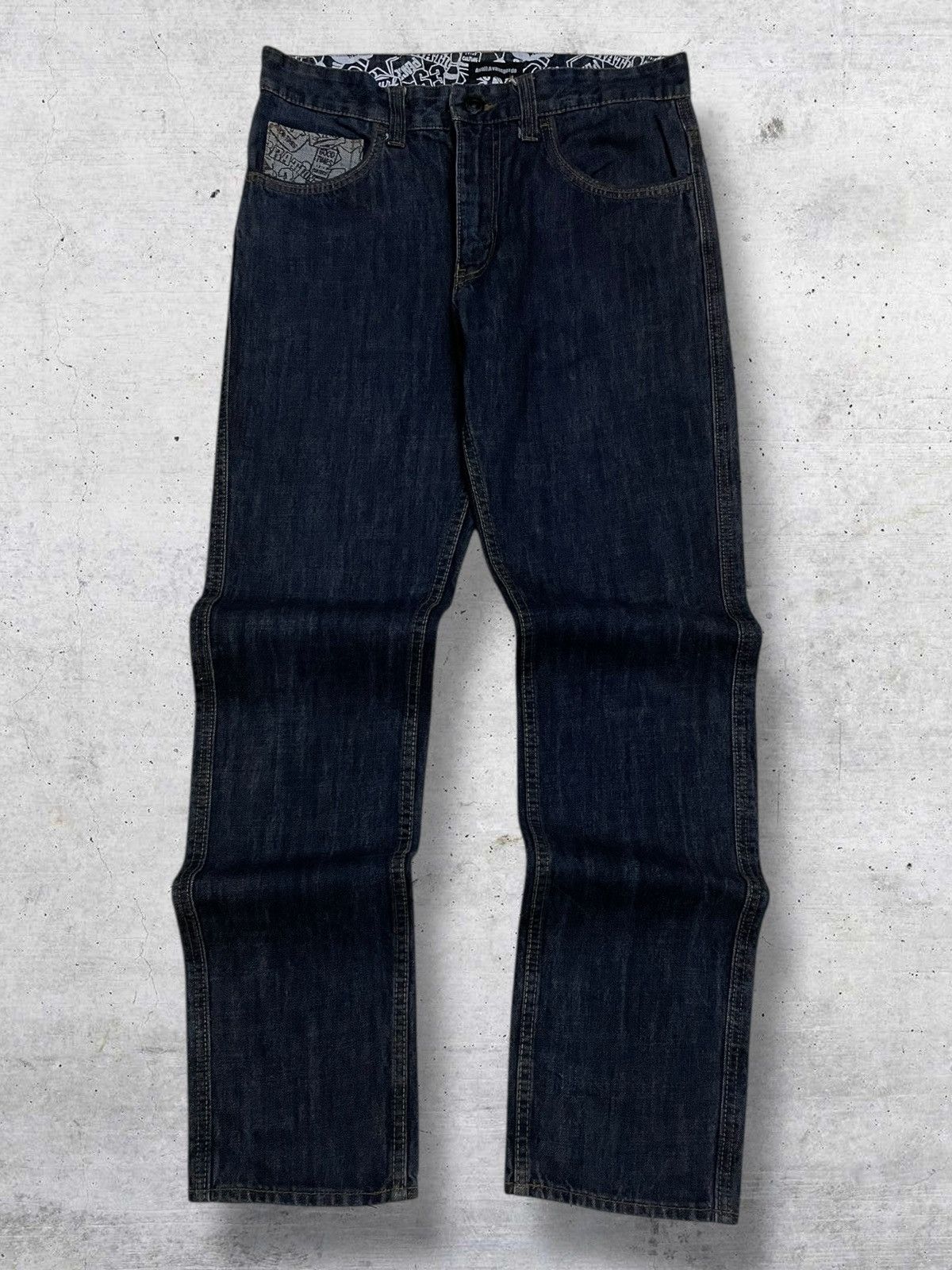 Japanese Brand VINTAGE OG DAICOCK ENJOYR YOURSELF AVAIL AVANTGARDE DENIM Size US 32 / EU 48 - 5 Thumbnail