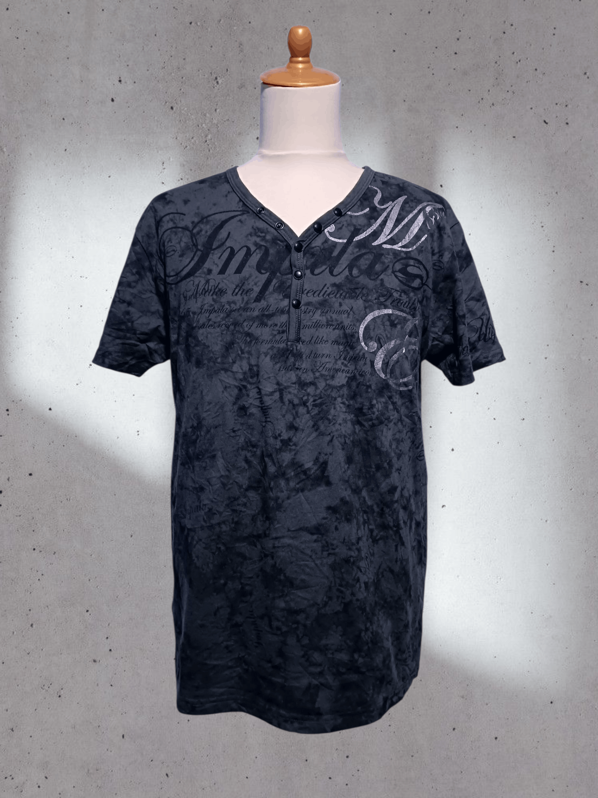Japanese Brand Vintage JPN Y2K Impala Lettering Poem T-shirt Size US L / EU 52-54 / 3 - 1 Thumbnail