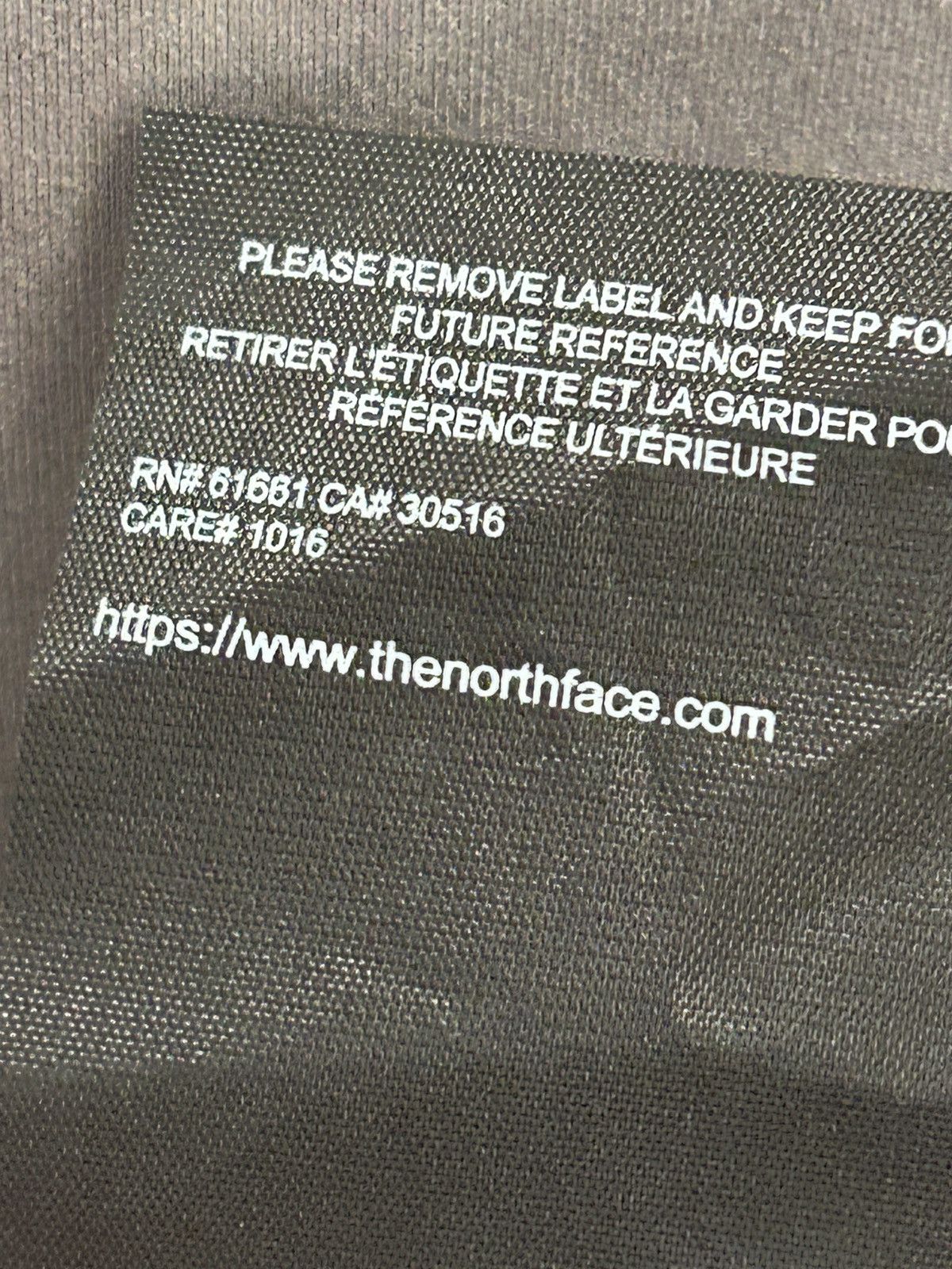 The North Face The North Face X Skims Refina Long Sleeve Top Gunmetal New Size XXS / US 00 / IT 34 - 4 Thumbnail