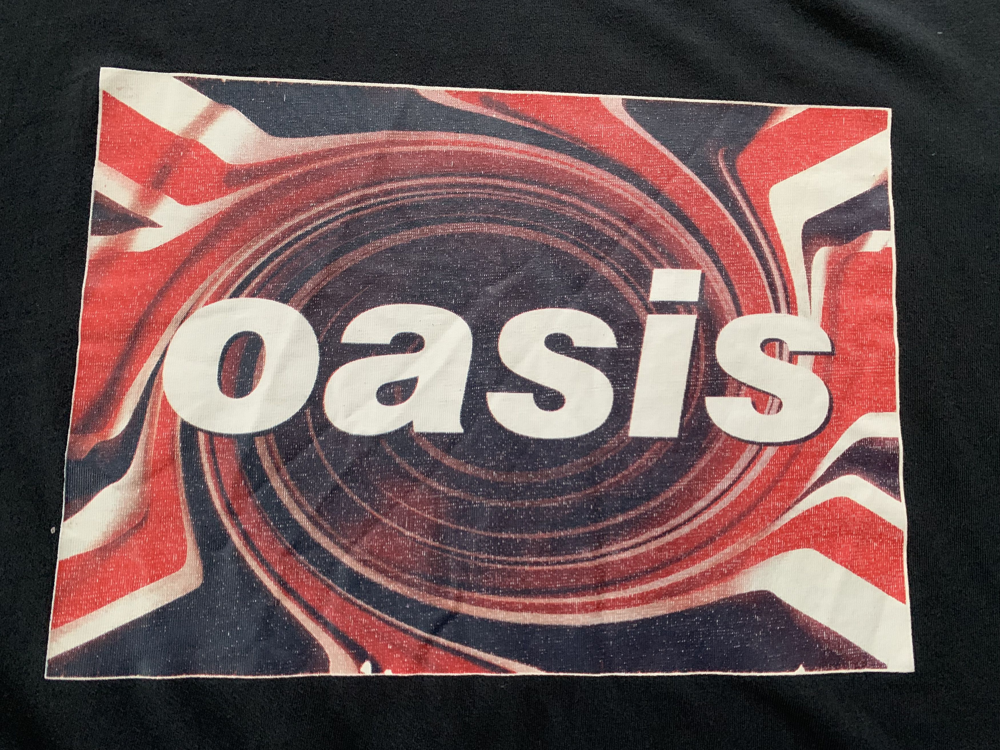 Band Tees Oasis Gildan Big Logo T Shirt Size US XL / EU 56 / 4 - 5 Thumbnail