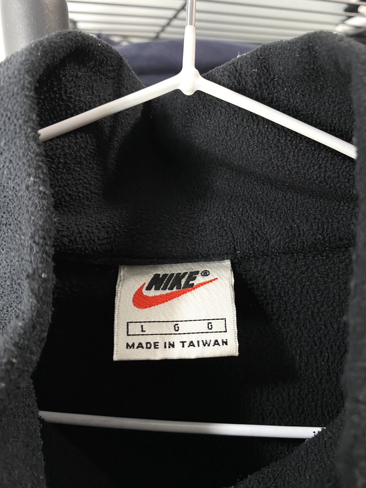 Nike × Vintage Vintage 1990’s Nike Fleece Sweatshirt Y2K Hype Size US L / EU 52-54 / 3 - 6 Thumbnail