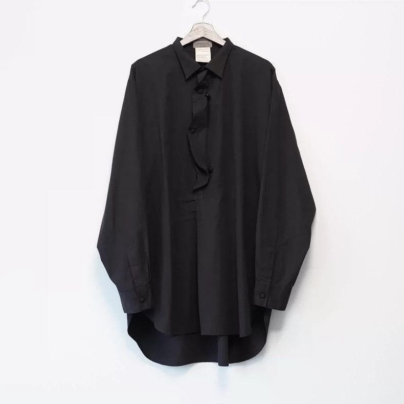 Yohji Yamamoto YohjiYamamoto1980ss fabric button-down shirt-2505 Size US L / EU 52-54 / 3 - 2 Thumbnail
