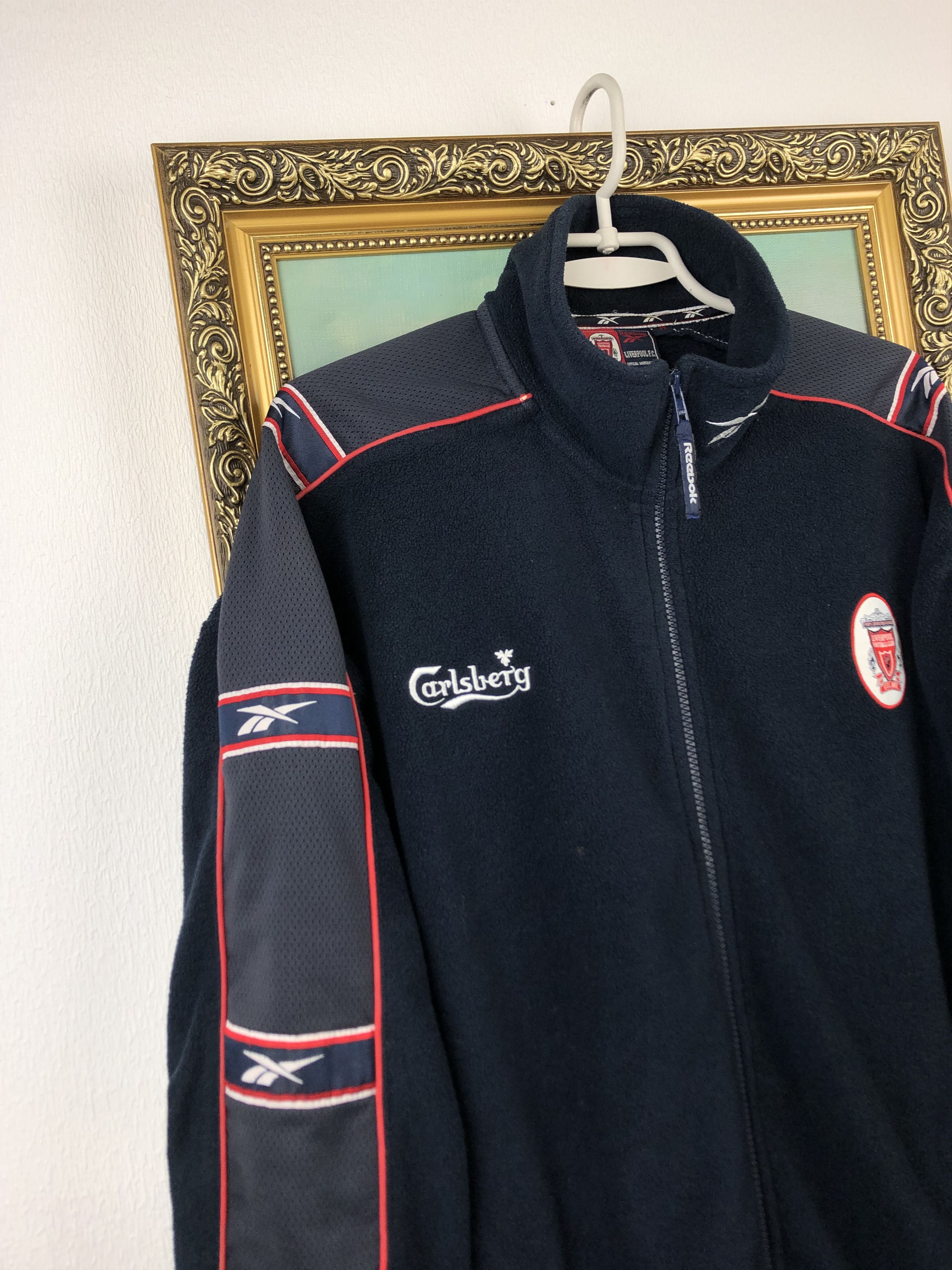Reebok Vintage Liverpool Football Fleece Jacket Track Top Rare Size US M / EU 48-50 / 2 - 5 Thumbnail