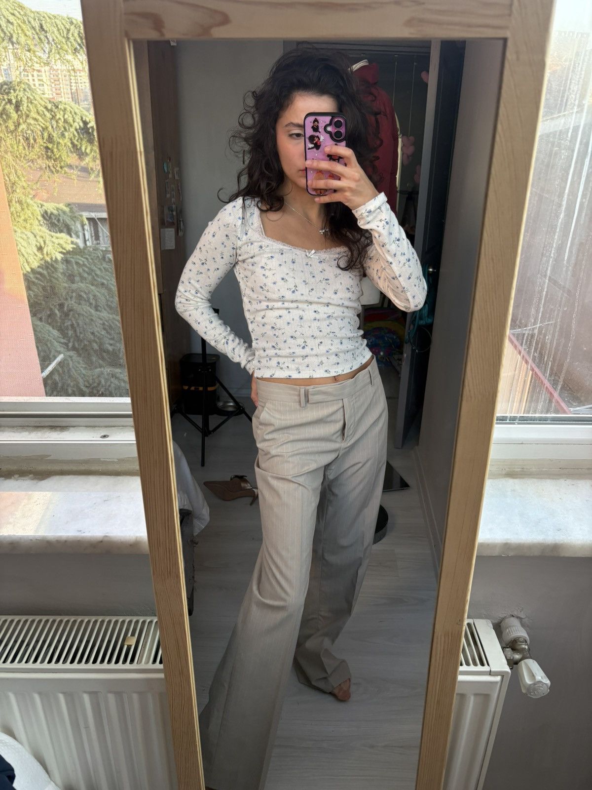Vintage Y2k trousers Size 27" / US 4 / IT 40 - 2 Thumbnail