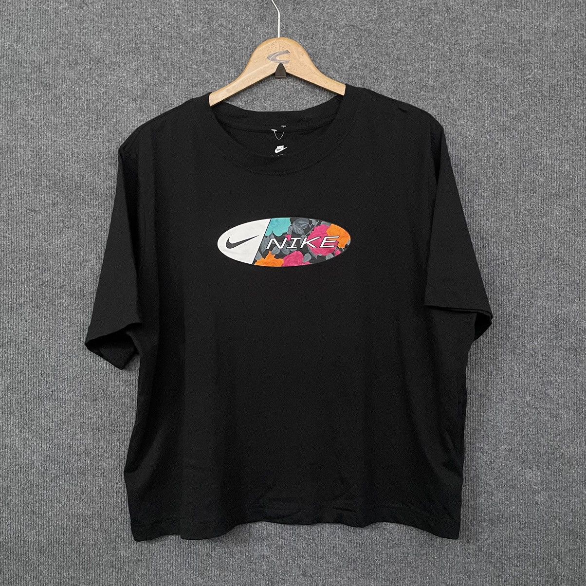 Nike Y2K Nike Athletics Cropped T Shirt Size US XL / EU 56 / 4 - 1 Thumbnail