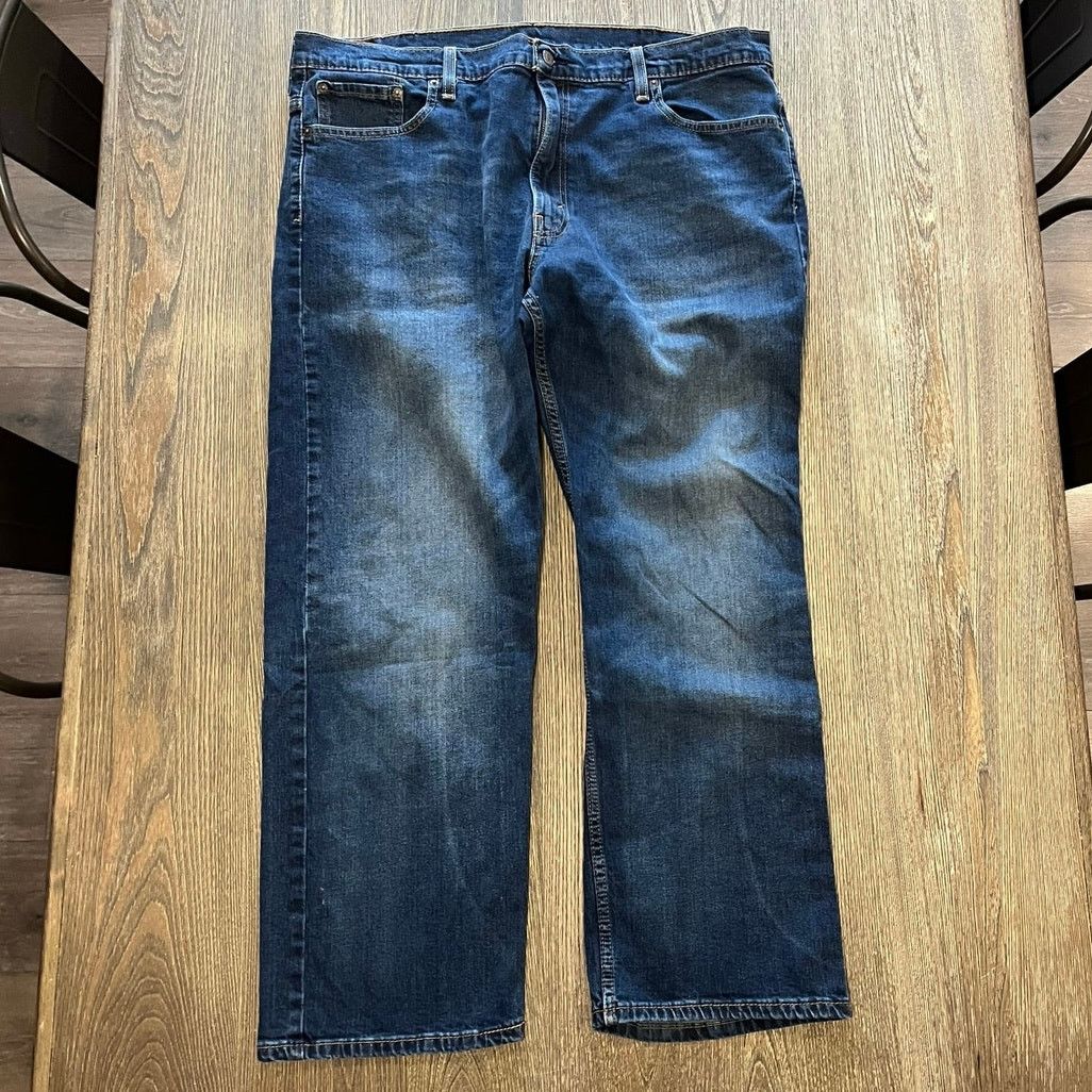 Levi's Levis Signature Straight Jeans Mid Rise Denim Blue 40x32 Size US 40 / EU 56 - 1 Thumbnail