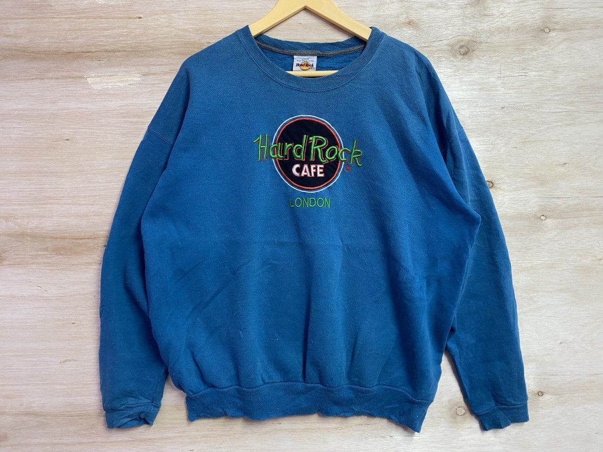 Hard Rock Cafe Vintage Hard Rock Cafe London spell out Size US XL / EU 56 / 4 - 1 Thumbnail