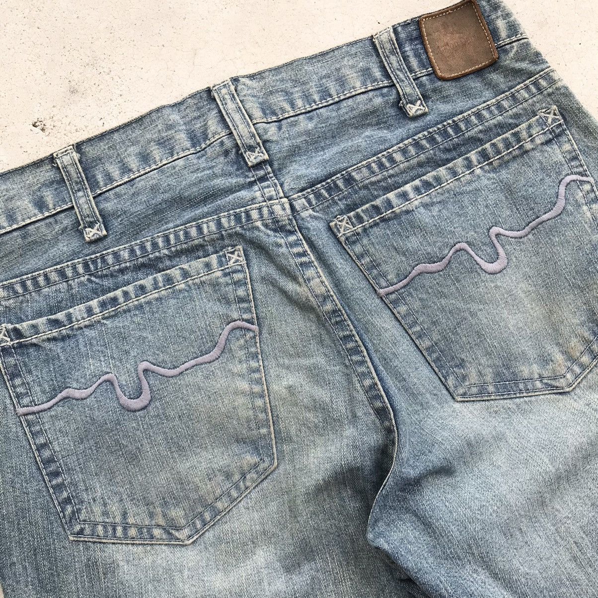 Hysteric Glamour Y2K London Denim / Hysteric Glamour Style Flare Jeans Denim Size 28" / US 6 / IT 42 - 12 Thumbnail