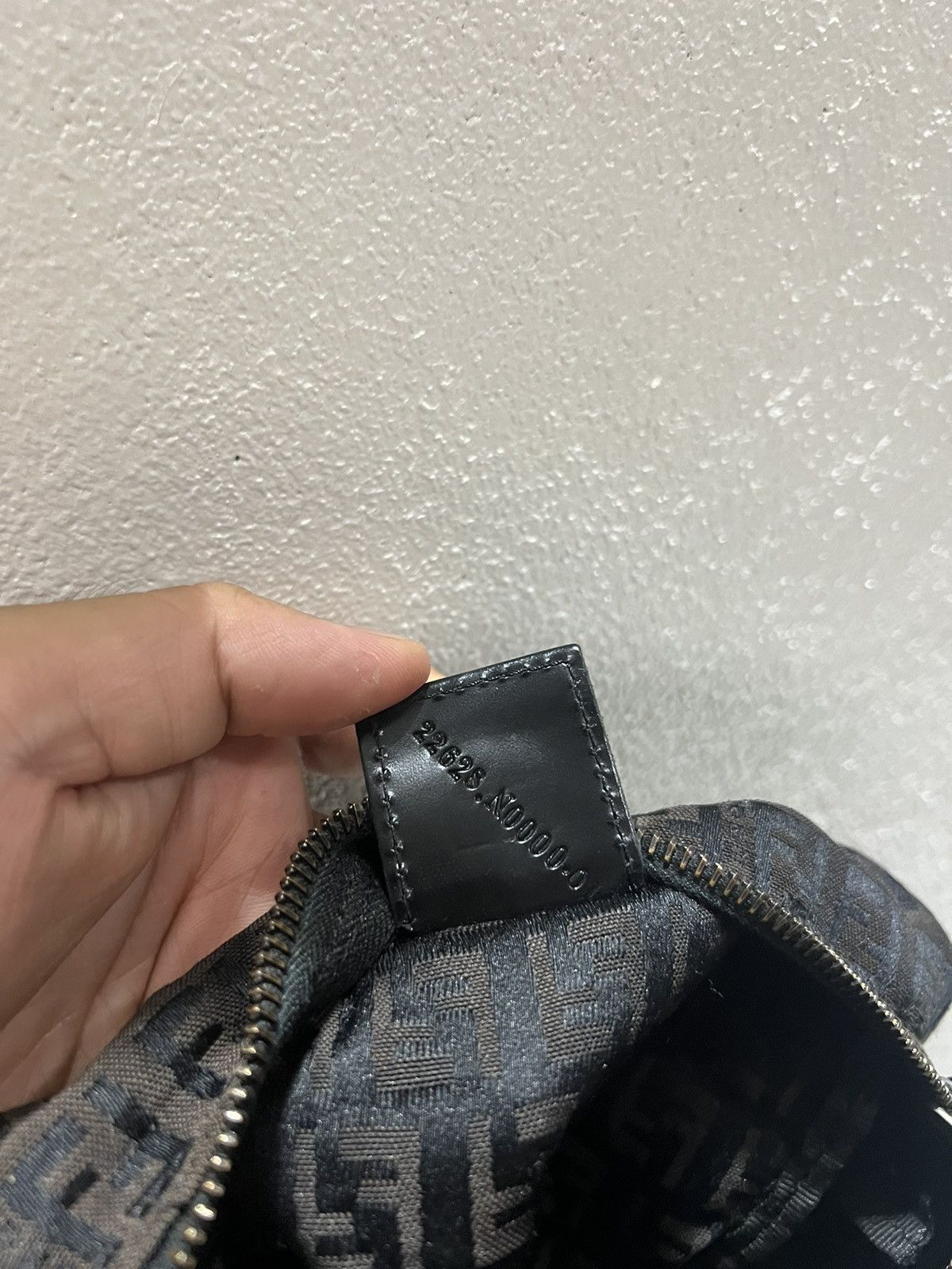 Fashion Nova × Fendi Fendi Zucchino canvas mini bag Size ONE SIZE - 13 Thumbnail